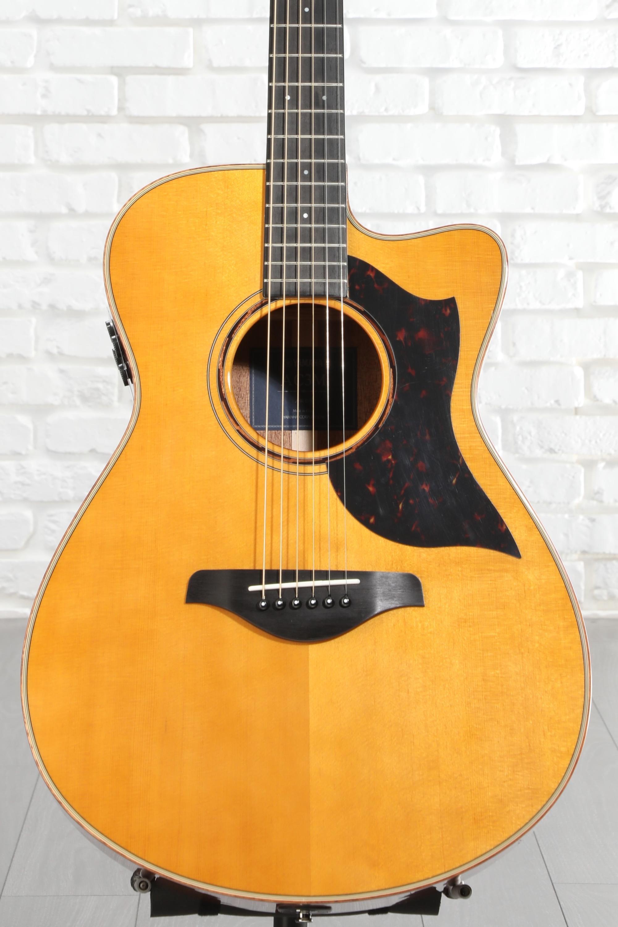 Yamaha AC3M ARE Concert Cutaway Acoustic-electric Guitar - Vintage