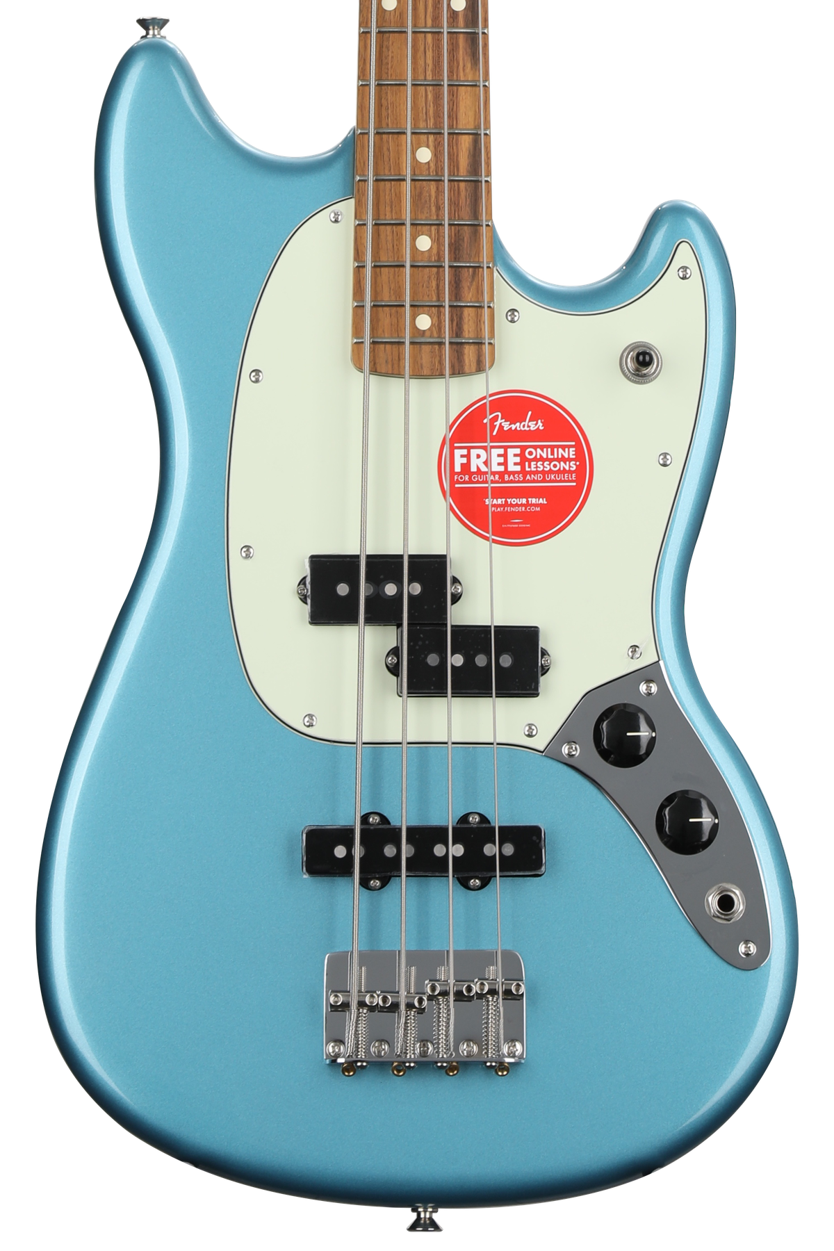 Fender Special Edition Mustang PJ Bass - Tidepool with Pau Ferro