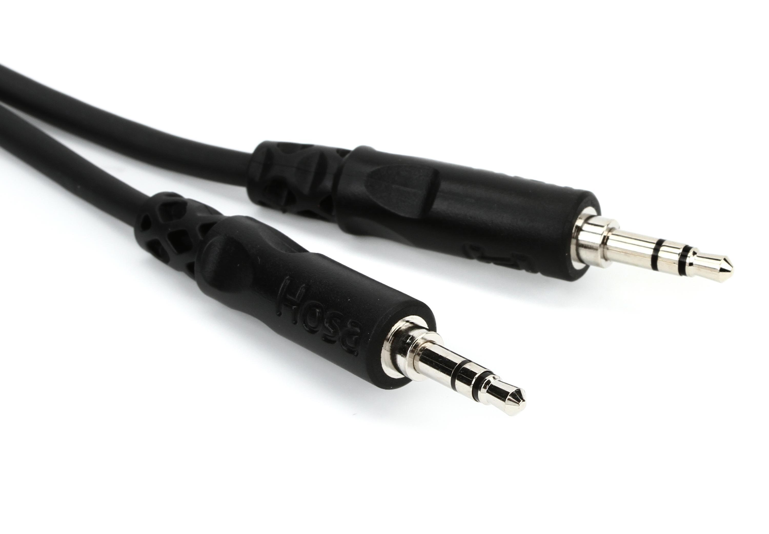Bundled Item: Hosa CMM-110 Stereo Interconnect Cable - 3.5mm TRS Male to 3.5mm TRS Male - 10 foot