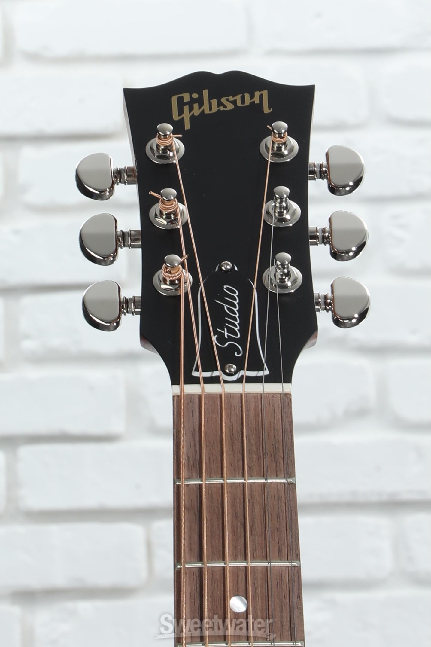 Gibson Acoustic J-45 Studio Walnut Acoustic-electric Guitar - Walnut Burst