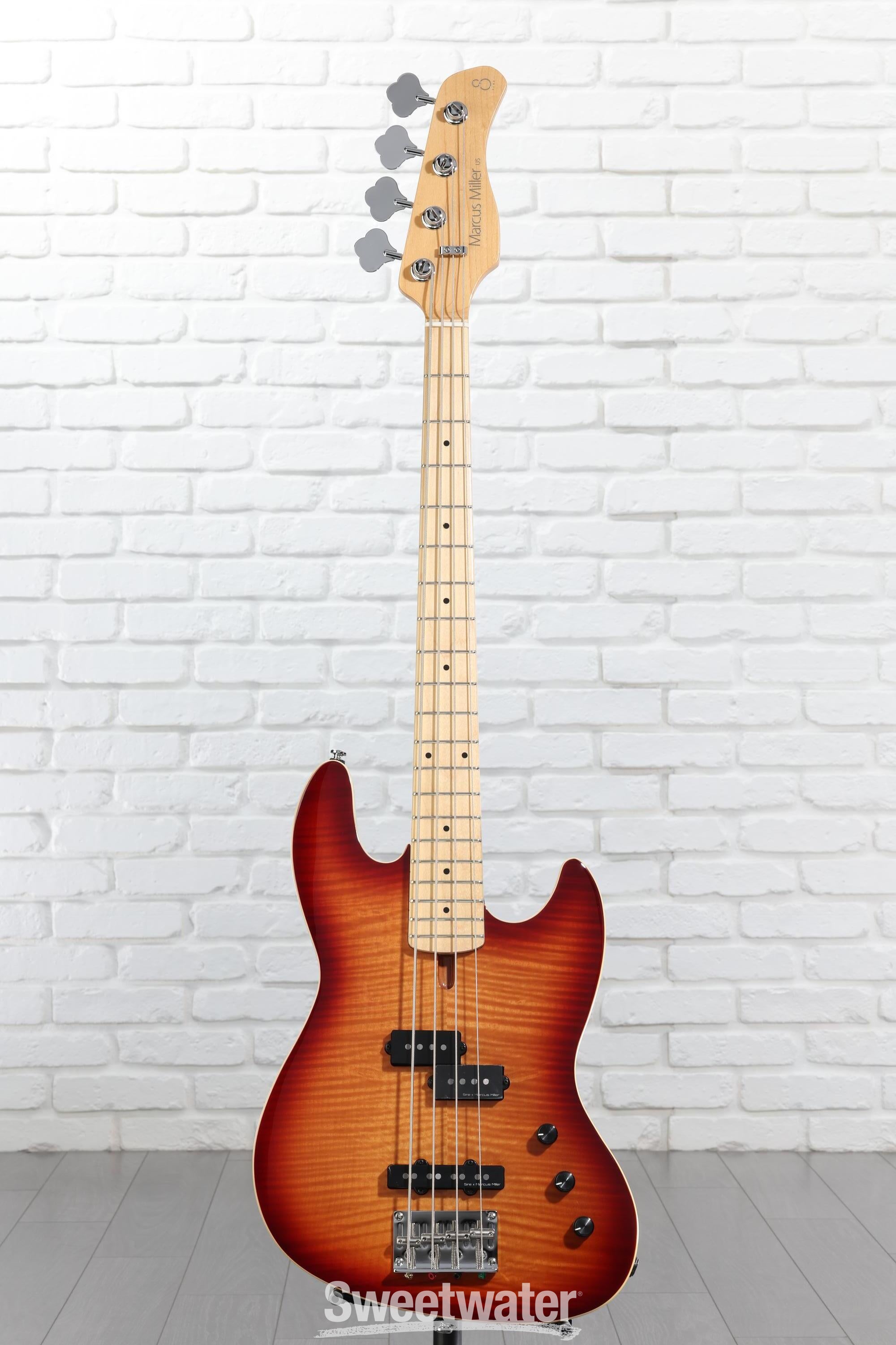 【Rai】Sire U5 4st Marcus Miller ベース Sire Marcus Miller U5 Alder 4-string Bass Guitar - Tobacco