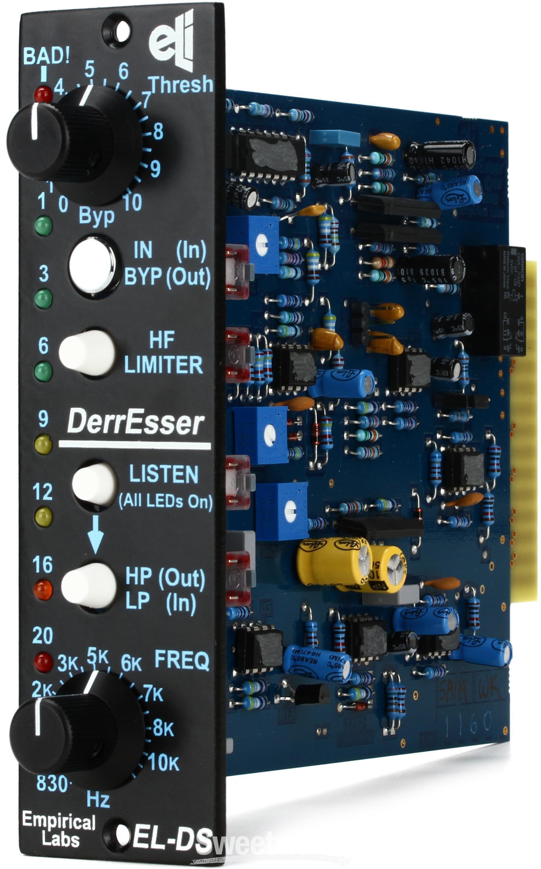 Empirical Labs ELDS DerrEsser 500 Series De-esser Reviews | Sweetwater