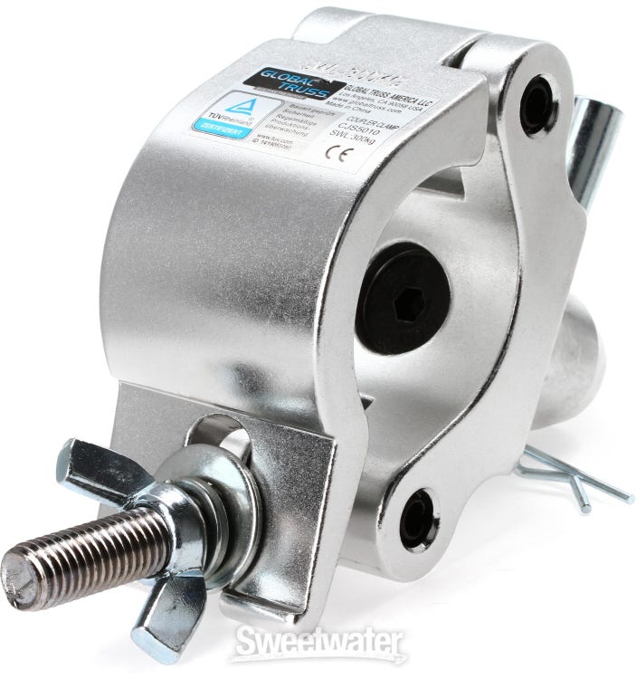 Global Truss Coupler Clamp Heavy Duty Half Coupler Clamp for 50mm Truss