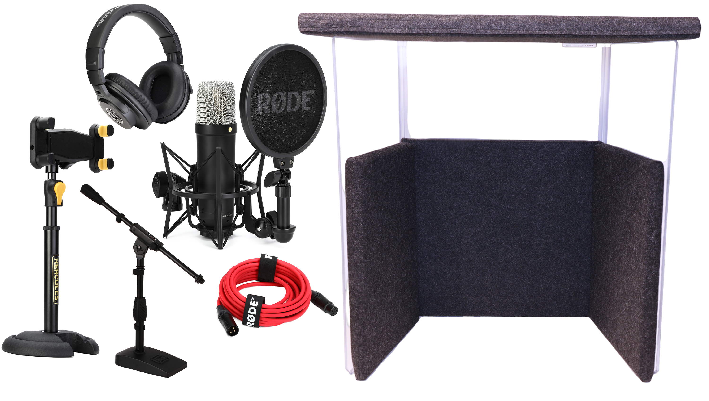 Photo of ClearSonic Desktop VO/Podcast with Isolation Bundle