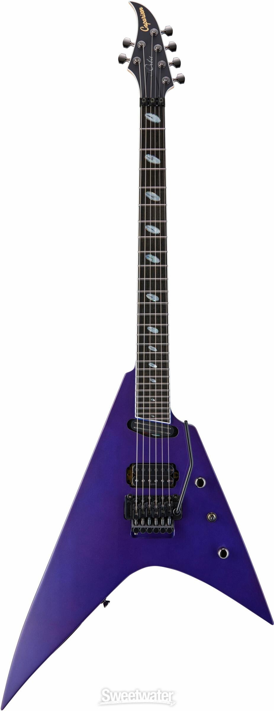 Caparison Guitars Orbit Electric Guitar - Blue Violet