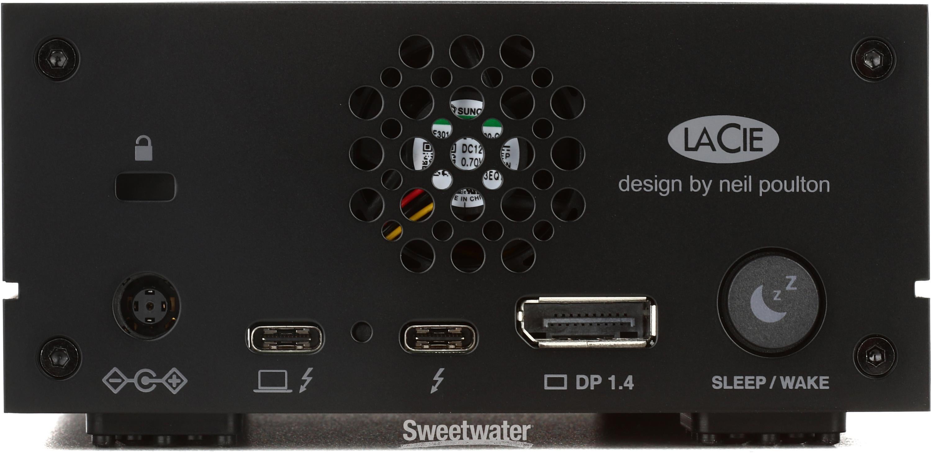 LaCie 1big Dock Thunderbolt 3 16TB HDD and Desktop Hub | Sweetwater