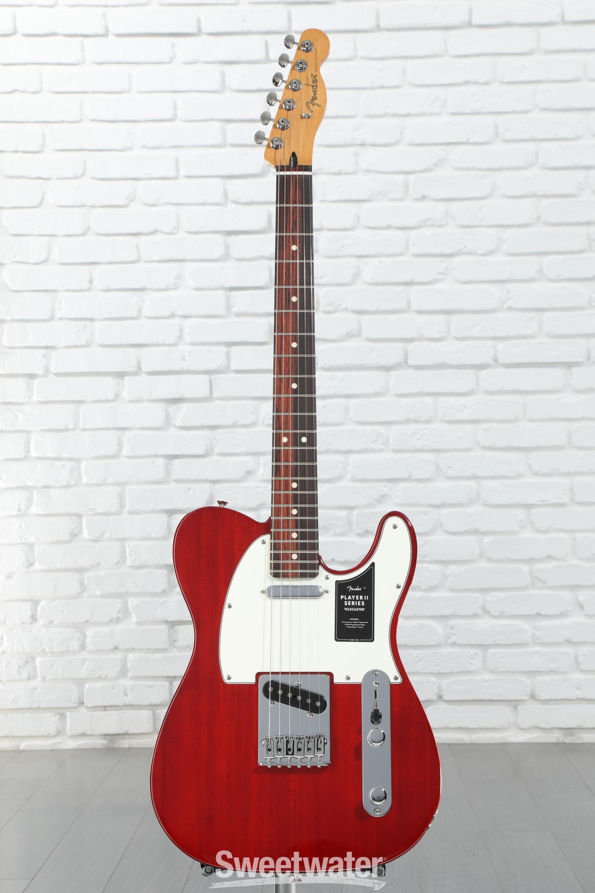 Fender Player II Telecaster Electric Guitar - Transparent