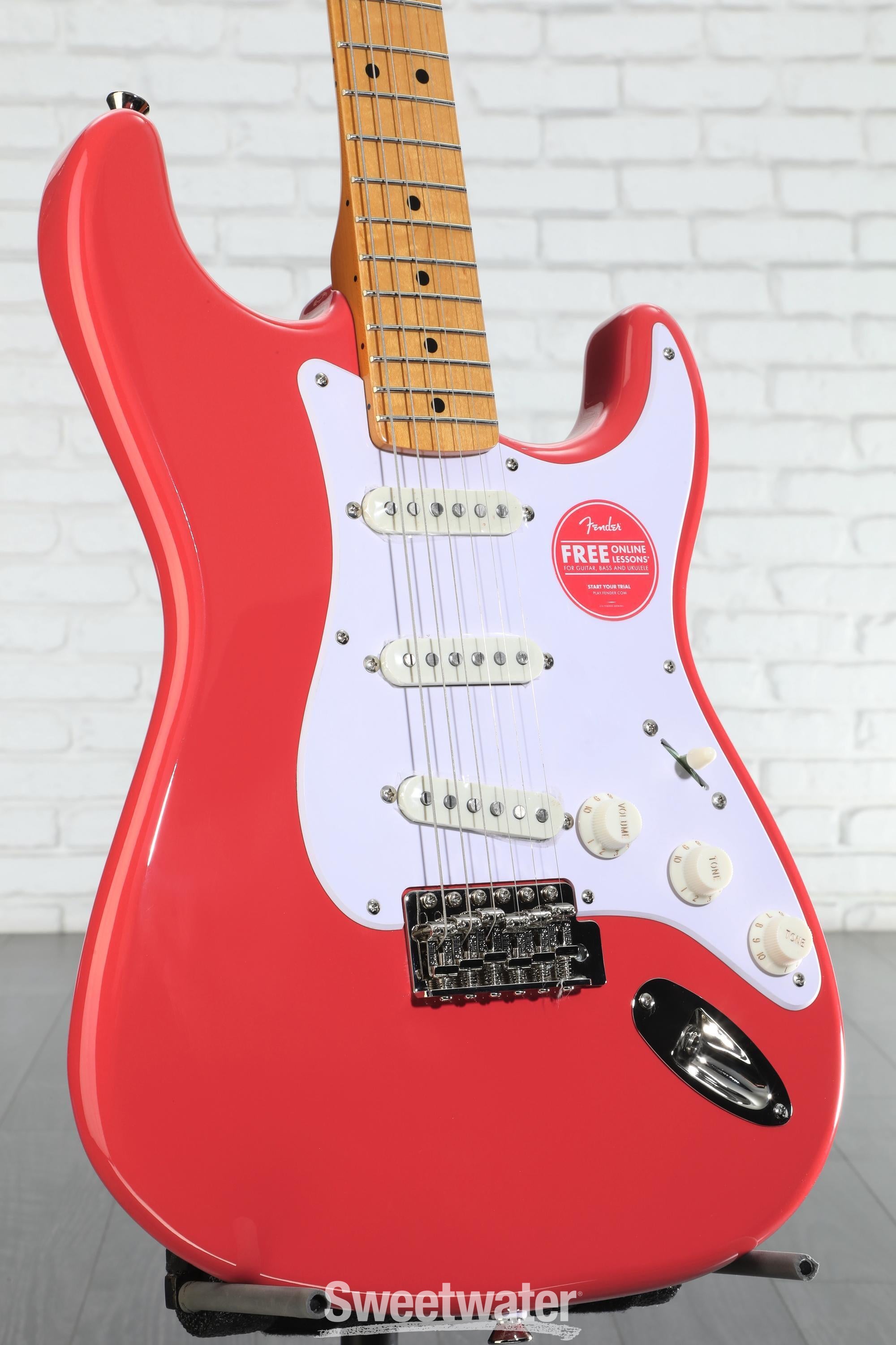 Squier Classic Vibe '50s Stratocaster - Fiesta Red | Sweetwater