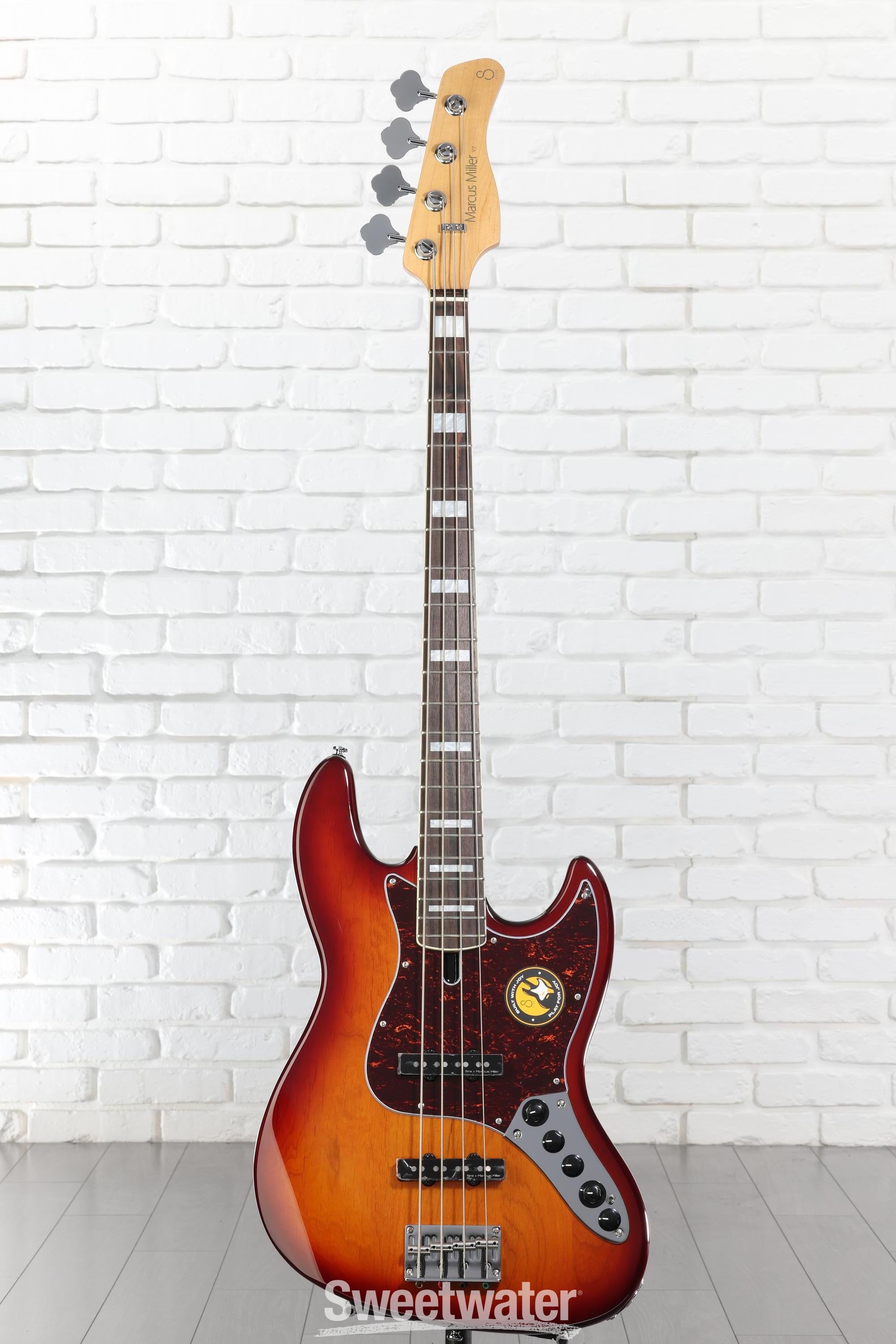 Sire Marcus Miller V7 Alder 4-string Bass Guitar - Tobacco