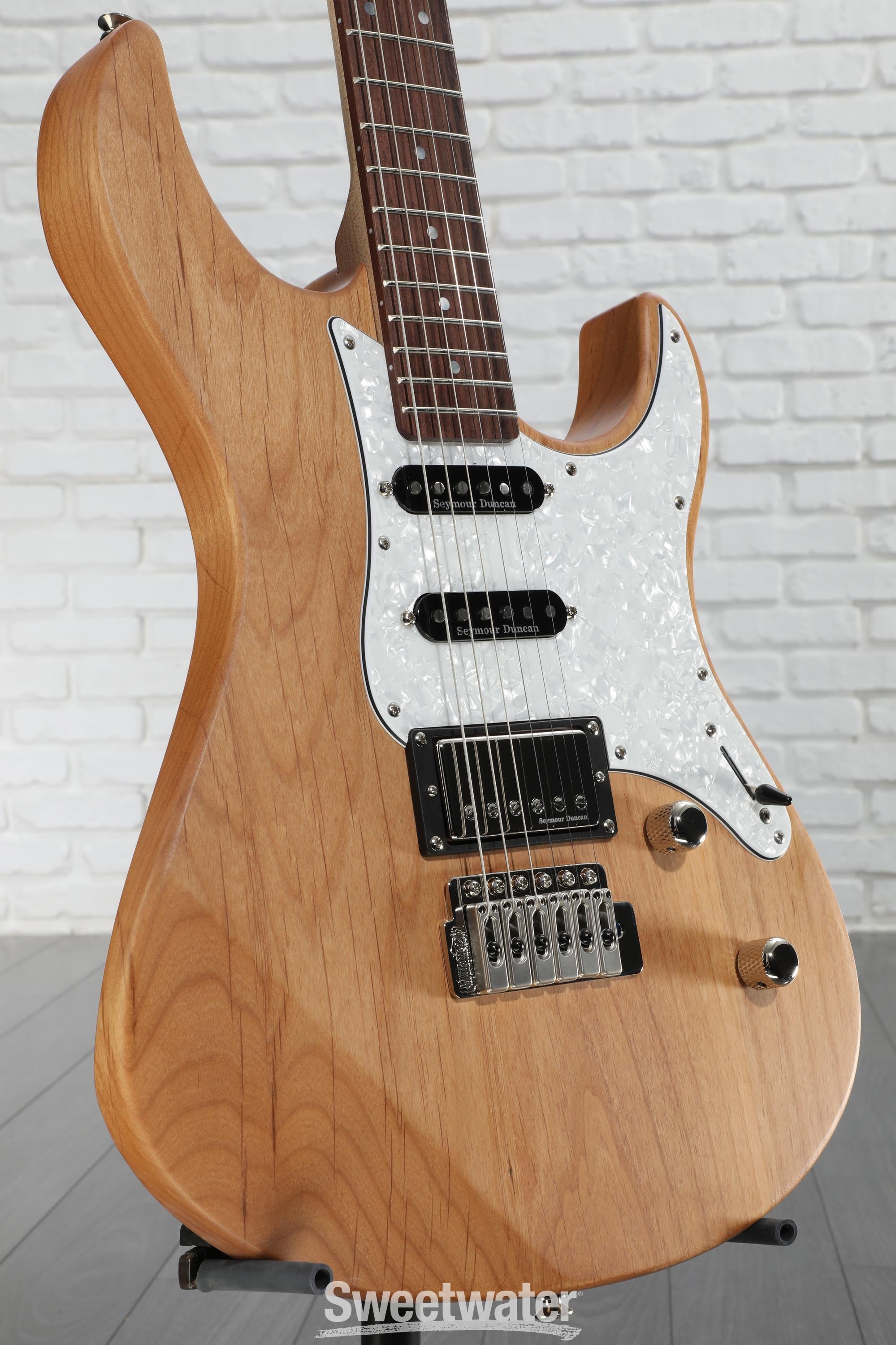 Yamaha PAC612VIIX Pacifica Electric Guitar - Yellow Natural Satin