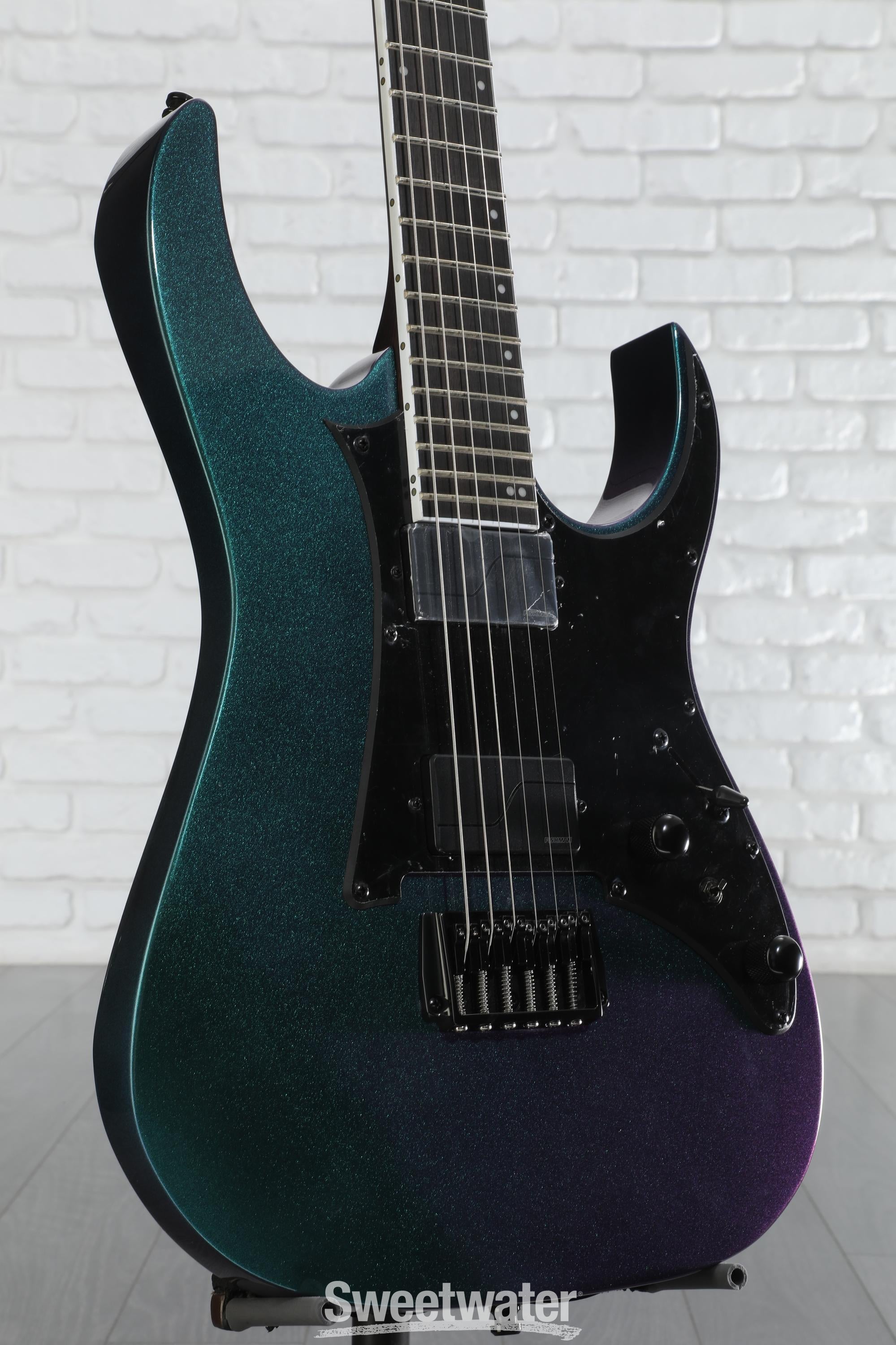 Ibanez Axion Label RG631ALF Electric Guitar - Blue Chameleon