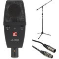 Photo of sE Electronics sE4100-U Large-diaphragm Condenser Microphone woth Stand and Cable