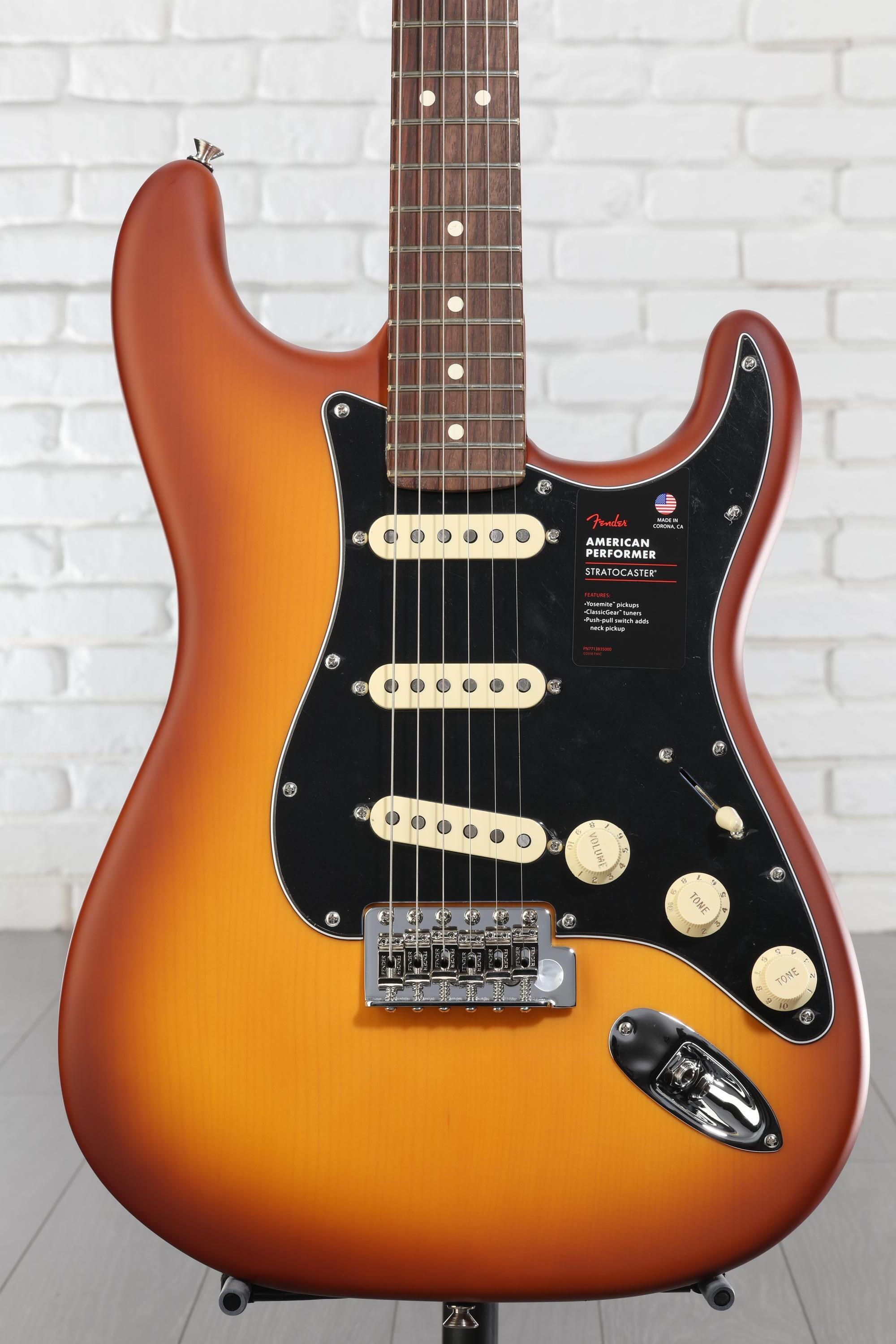 Fender Limited-edition American Performer Timber Stratocaster