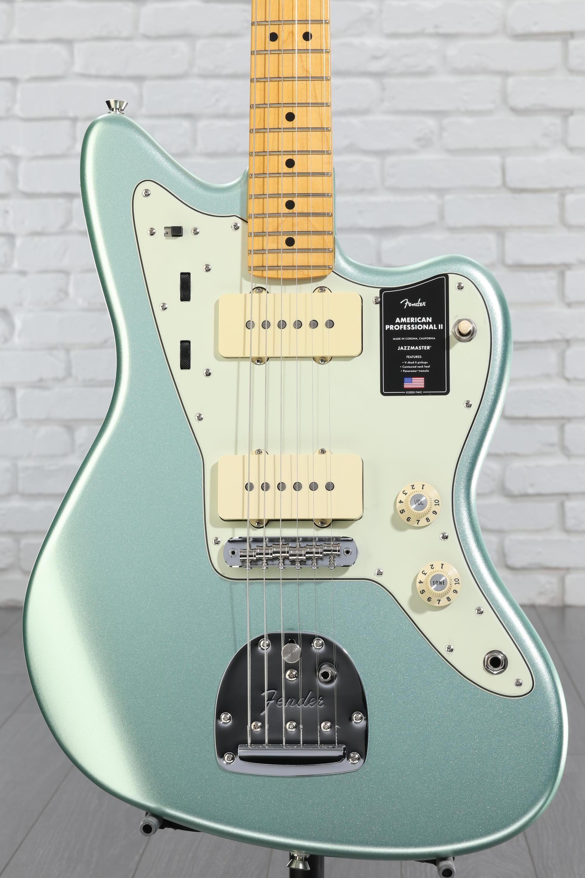 ギター Fender American Professional Jazzmaster Fender American Professional II Jazzmaster - Mercury with