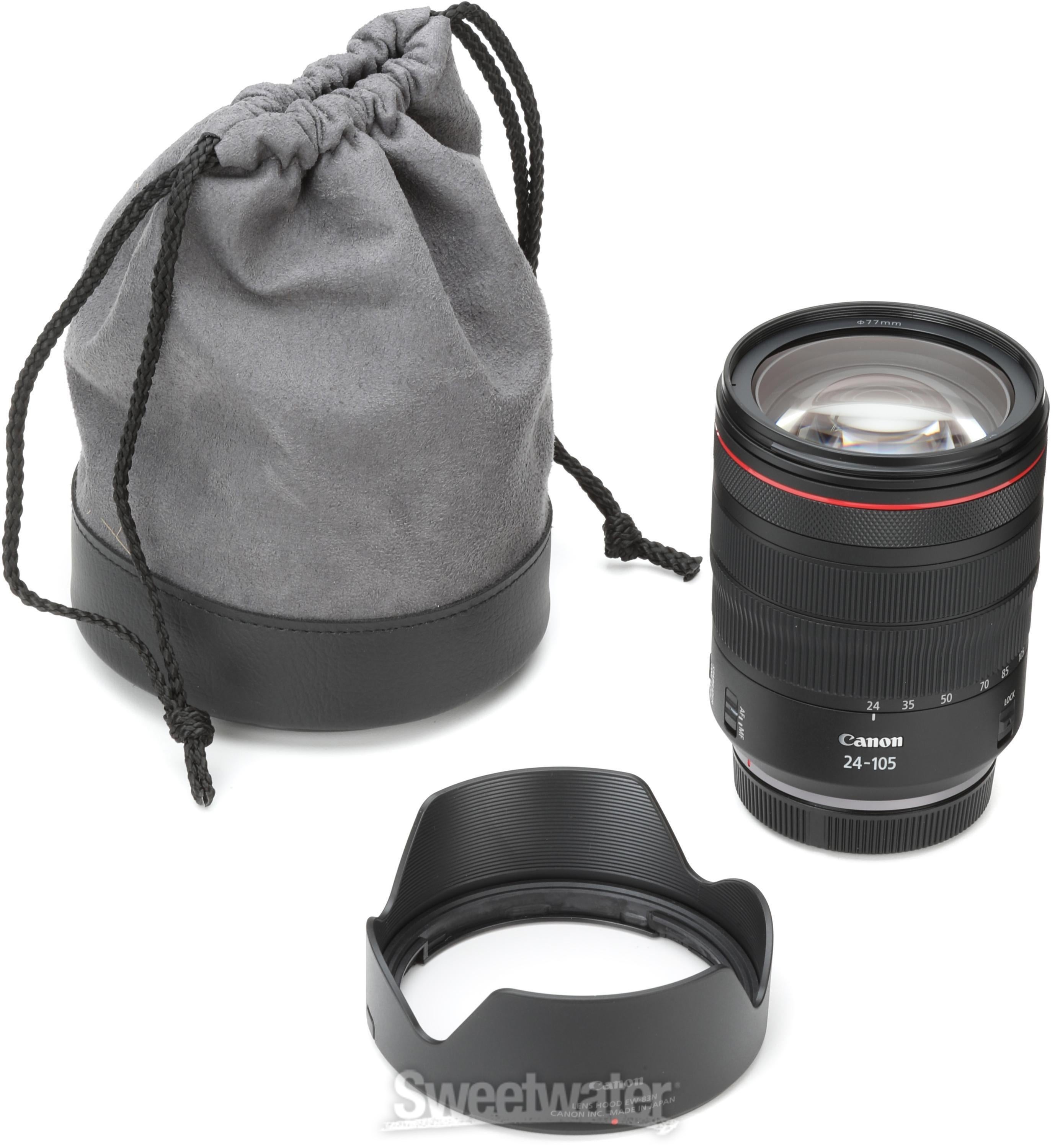 Canon RF 24-105mm F4 L IS USM レンズ Canon RF 24-105mm f/4 L IS USM Zoom Lens, Full Frame, RF Mount