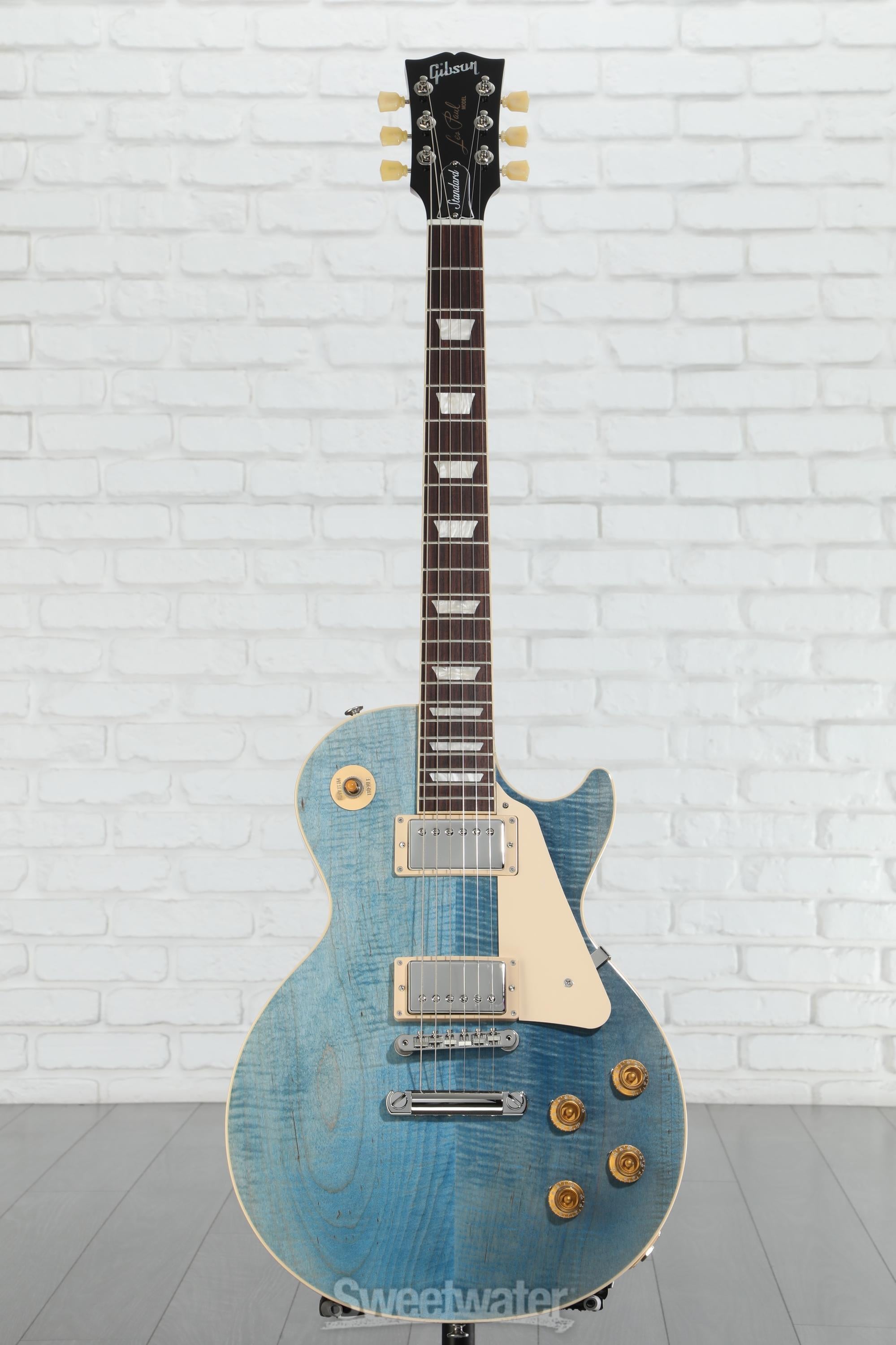 ギター gibson les paul standard 50s ocean blue Gibson Les Paul Standard '50s Figured Top Electric Guitar