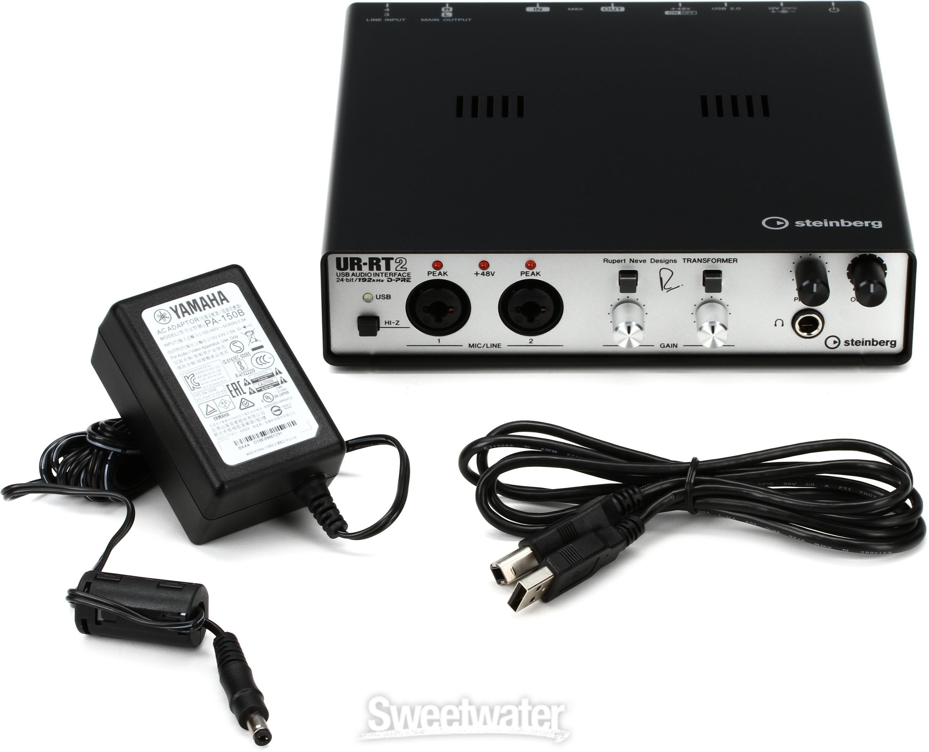 Steinberg UR-RT2 USB Audio Interface with 2 Rupert Neve