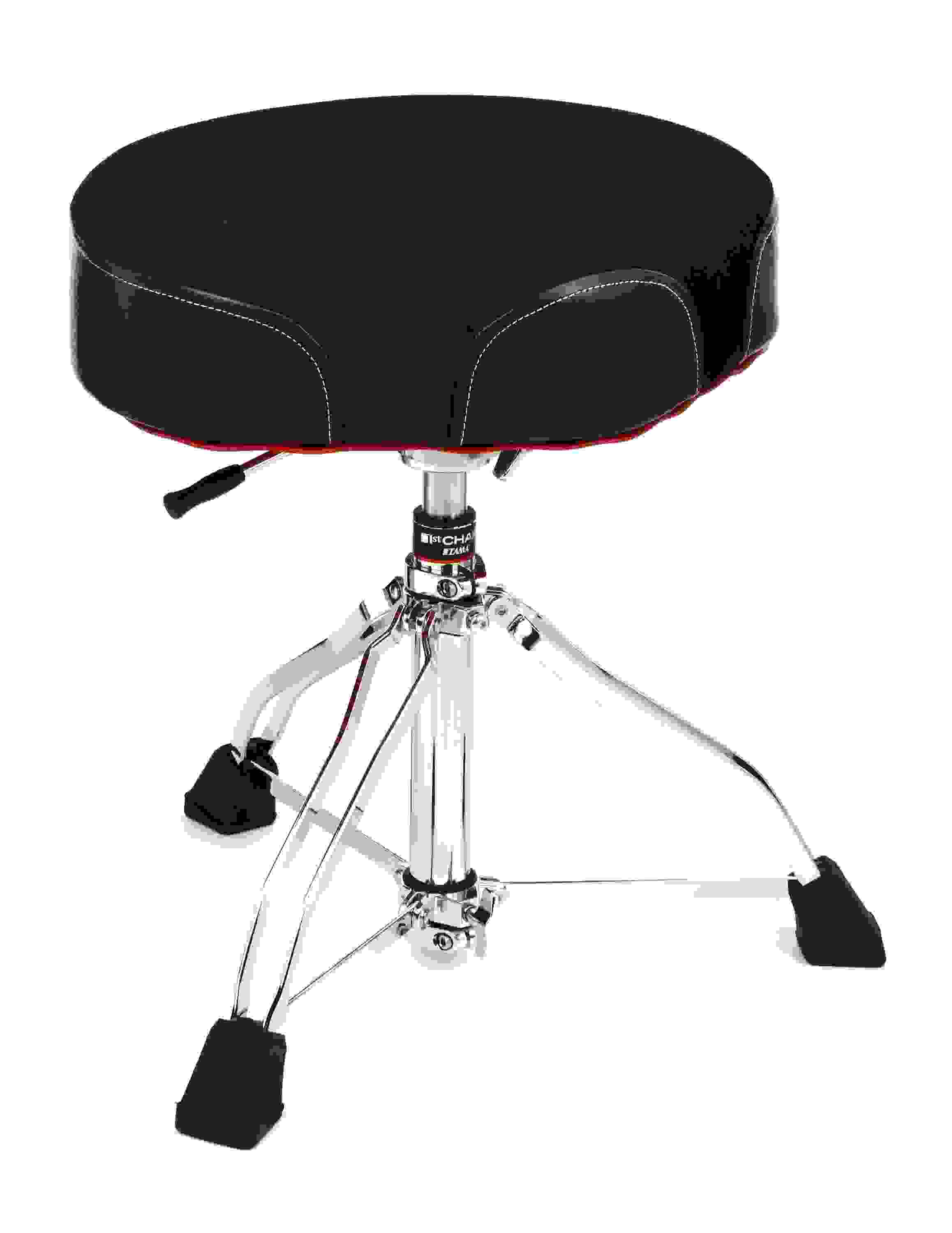 Tama HT750BC 1st Chair Ergo-Rider Hydraulix Cloth Top - Black