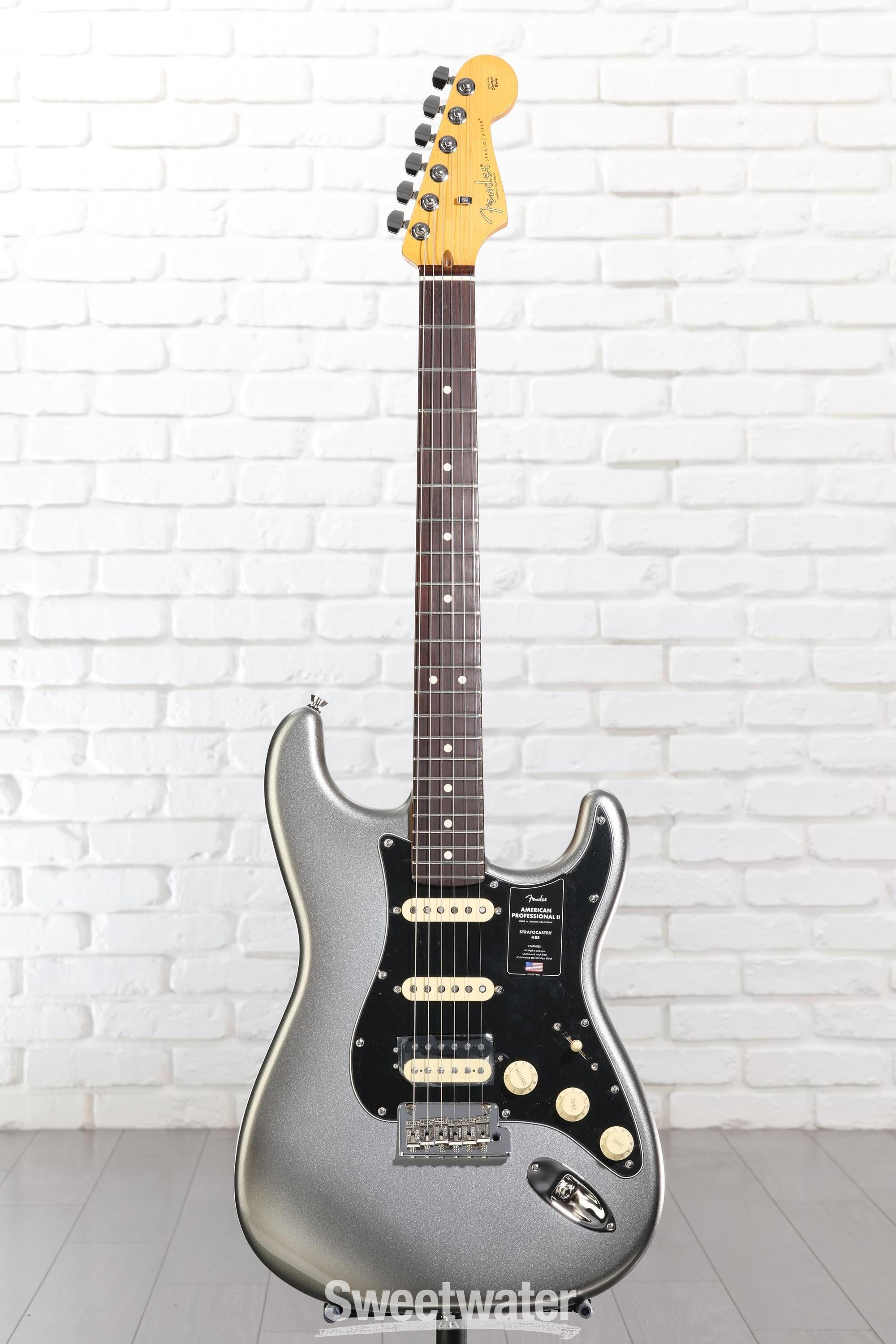 Fender American Professional II Stratocaster HSS - Mercury with