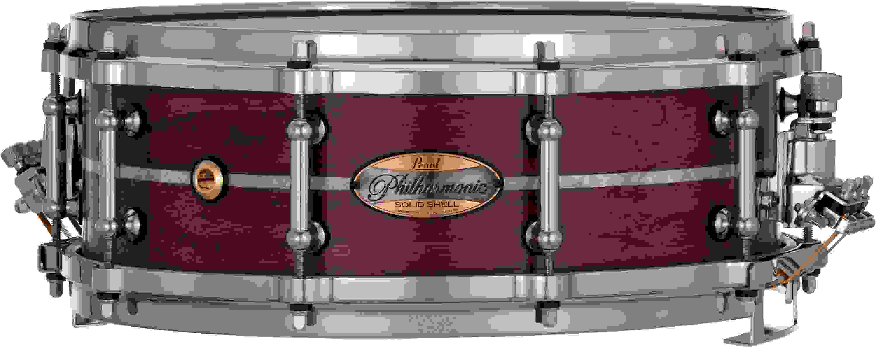 Pearl Philharmonic USA Solid Shell Walnut Snare Drum - 5 x 14 inches