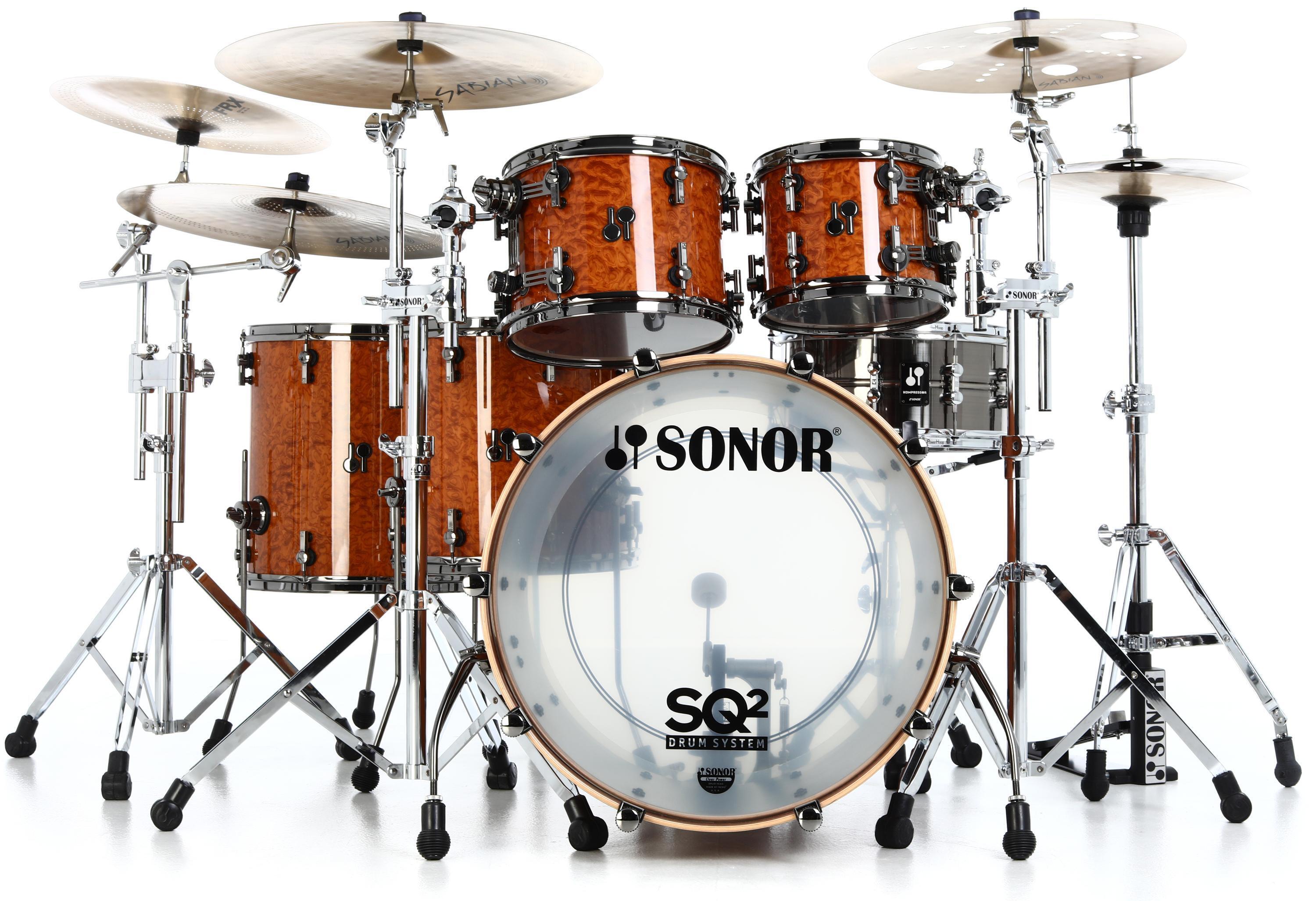 WHAT WE WANT Bonarmor ボンアーマー walnut 2個 Sonor SQ2 Maple 5-piece Shell Pack - Mountain Burl | Sweetwater