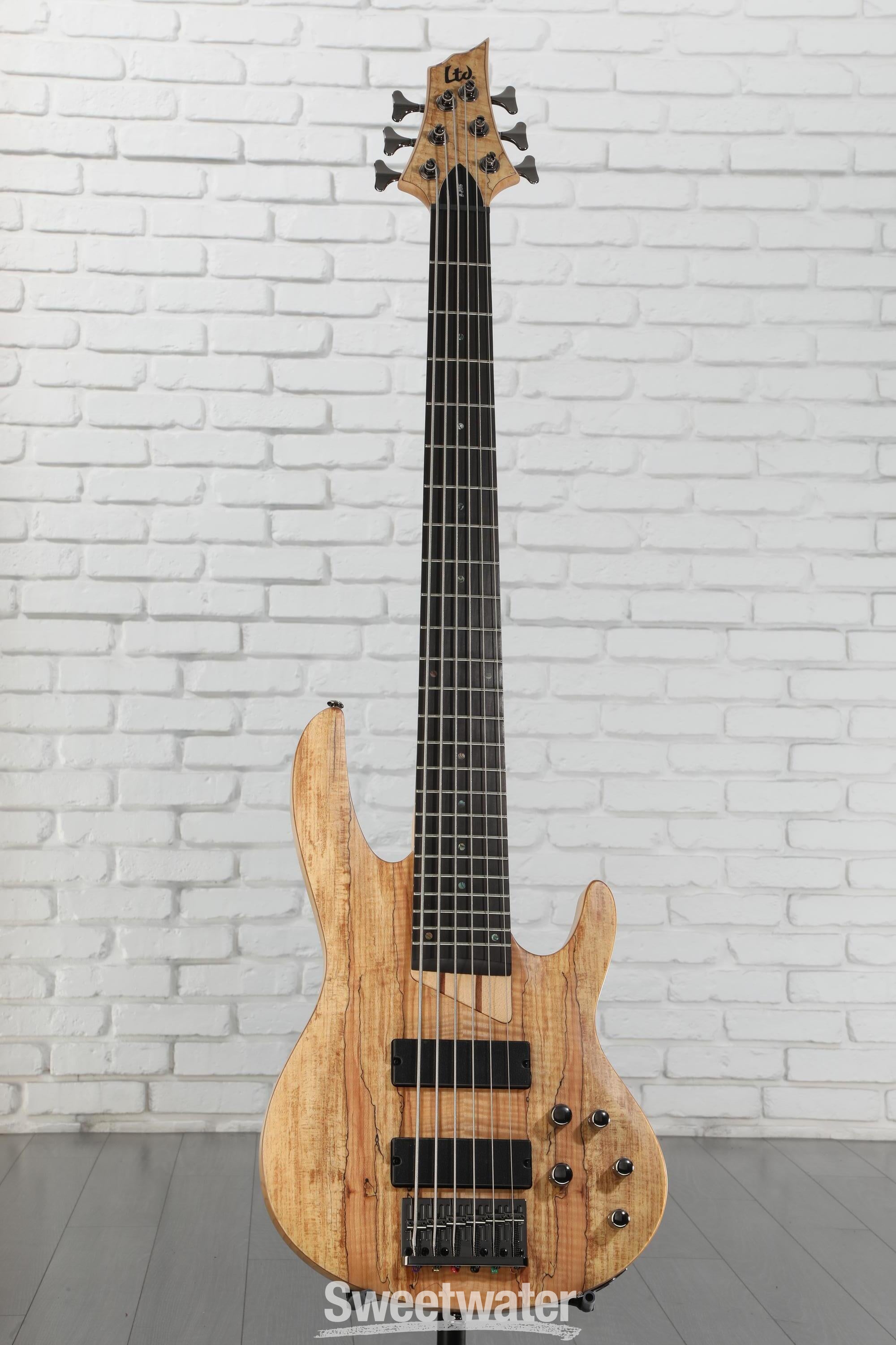 LTD by ESP 6弦ベース B-206SM 6-String Bass ESP LTD B-206SM 6-String Bass, See Thru Black Satin