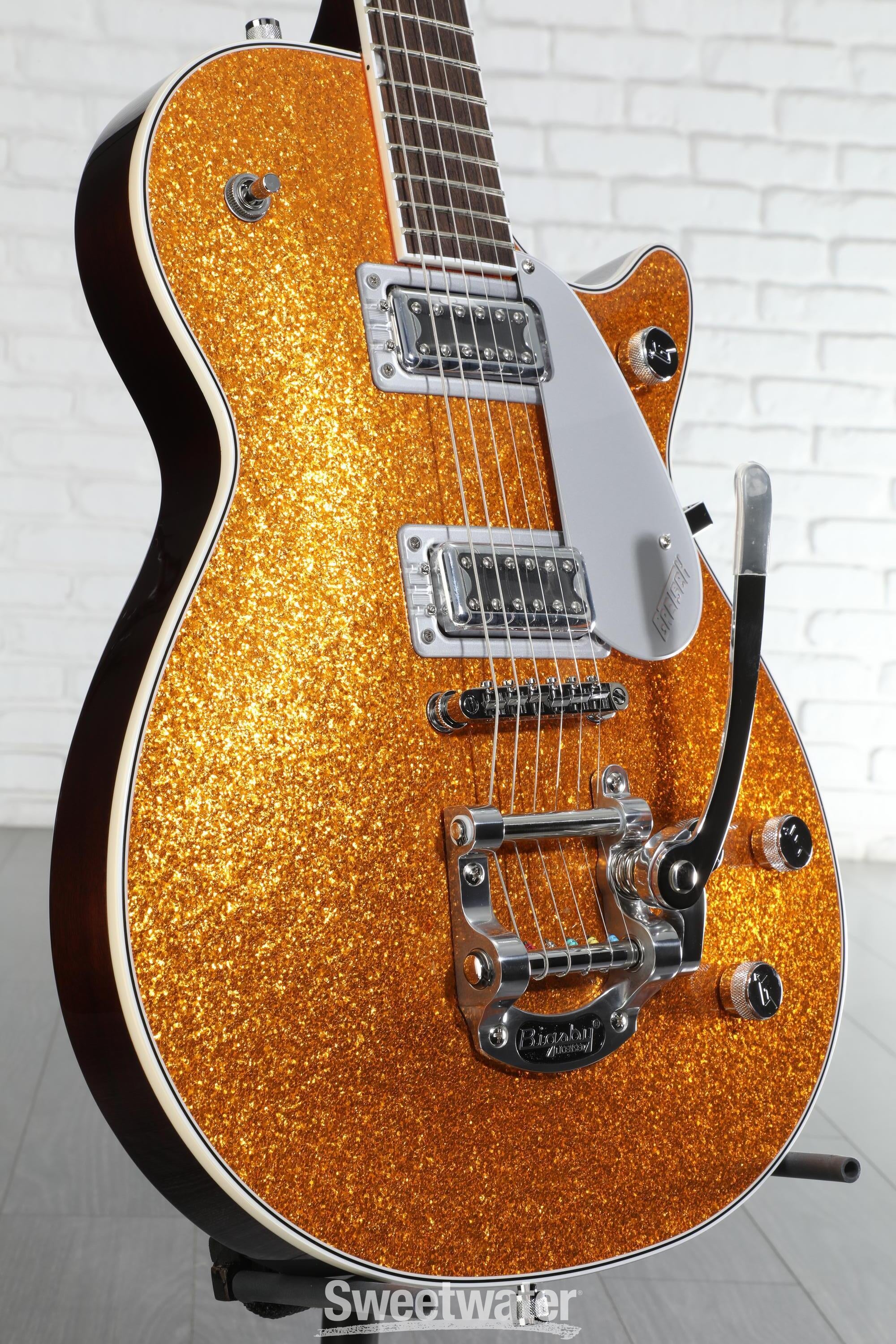 Gretsch Electromatic Jet Electric Guitar - Gold Sparkle | Sweetwater