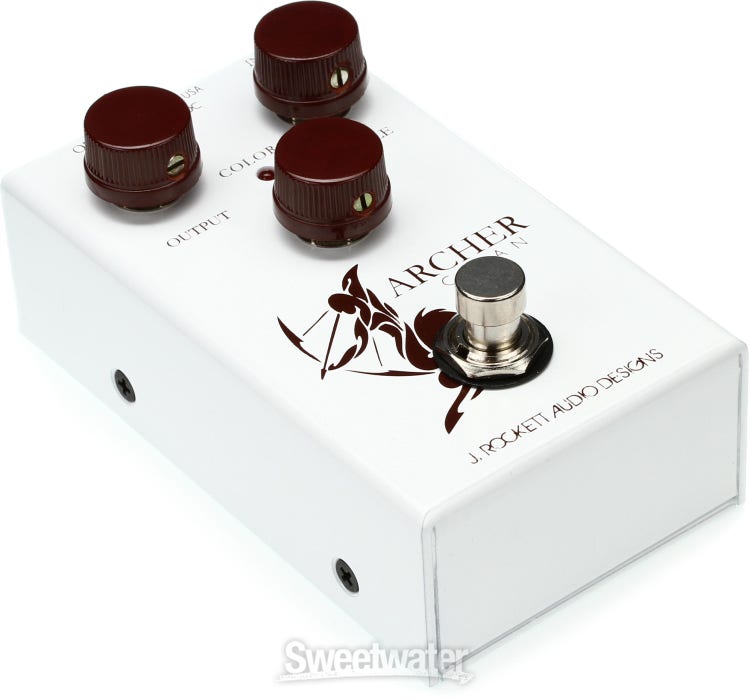 J. Rockett Audio Designs Archer Clean Colored Boost Pedal | Sweetwater 