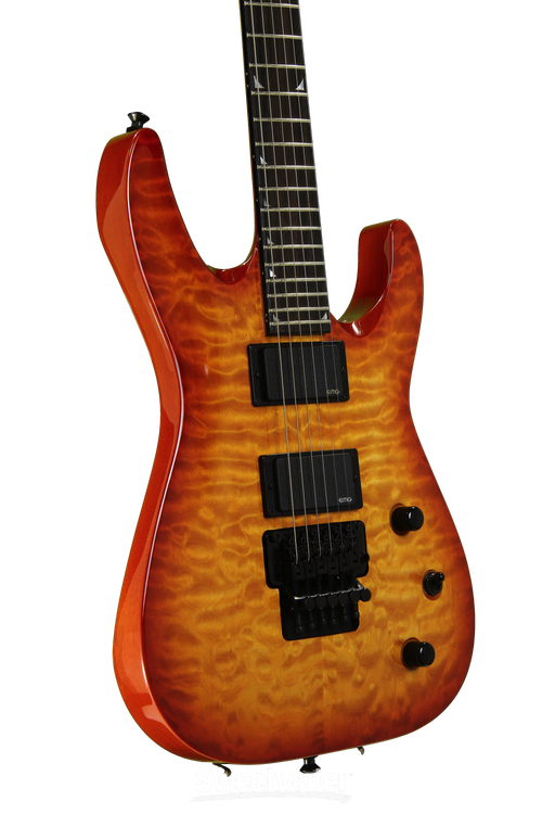 Jackson Soloist SLATXMGQ3-6 - Trans Amber Sunburst | Sweetwater Jackson Soloist SLATXMGQ3-6 - Trans Amber Sunburst | Sweetwater