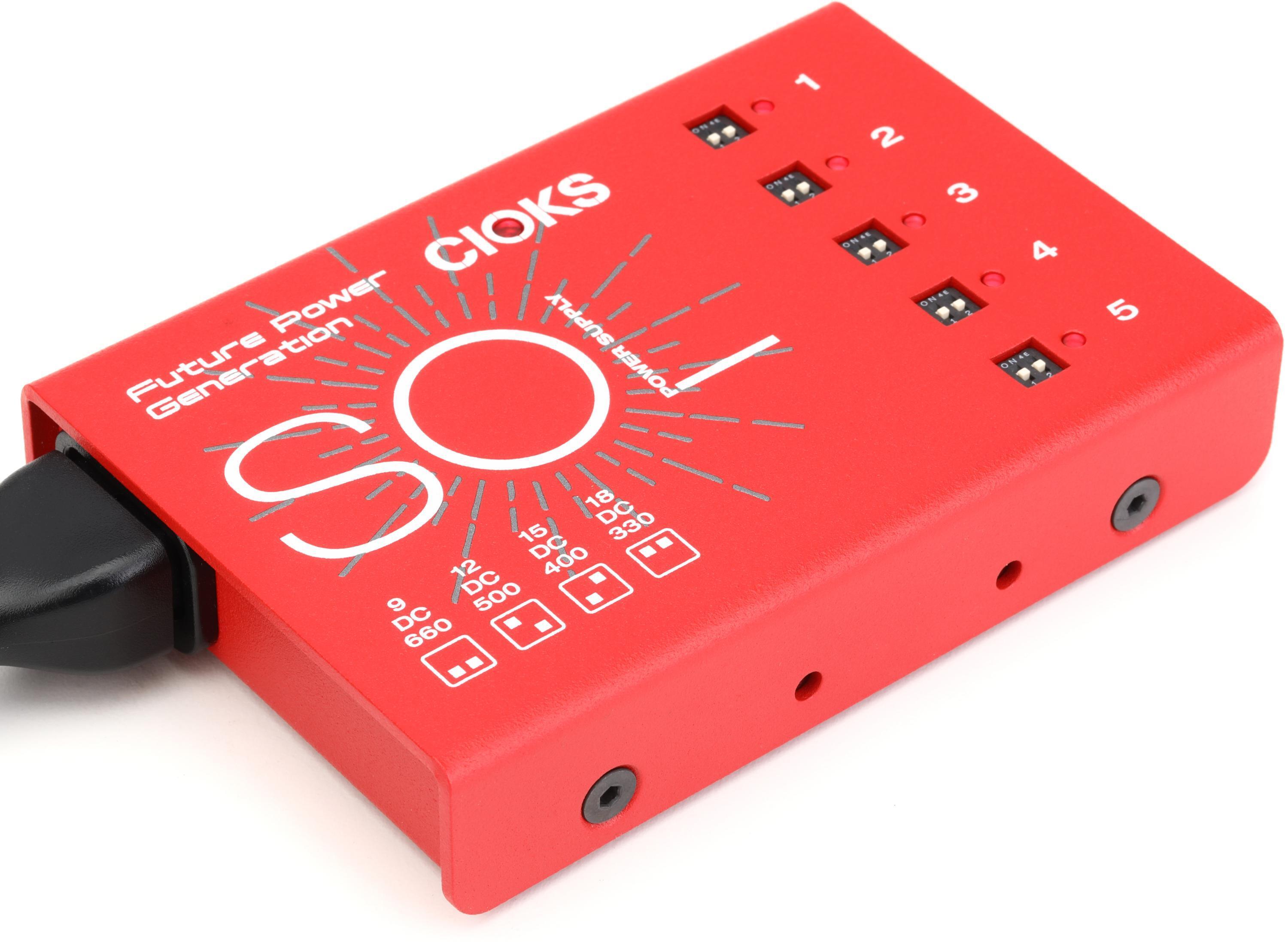 CIOKS SOL Pedal Power Supply - Cassette | Sweetwater