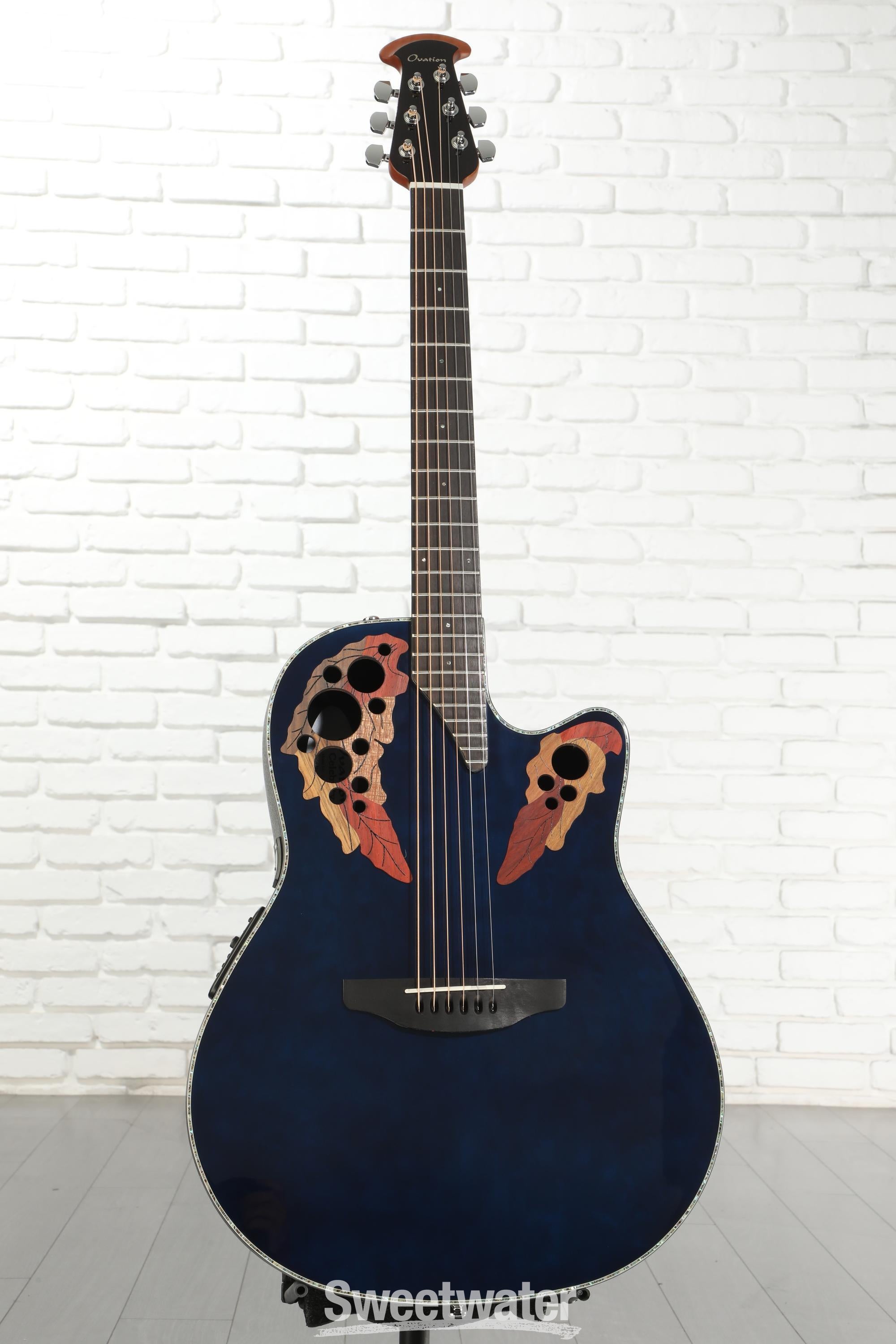 Ovation Celebrity Elite Plus CE44P-8TQ Mid-Depth Acoustic-Electric