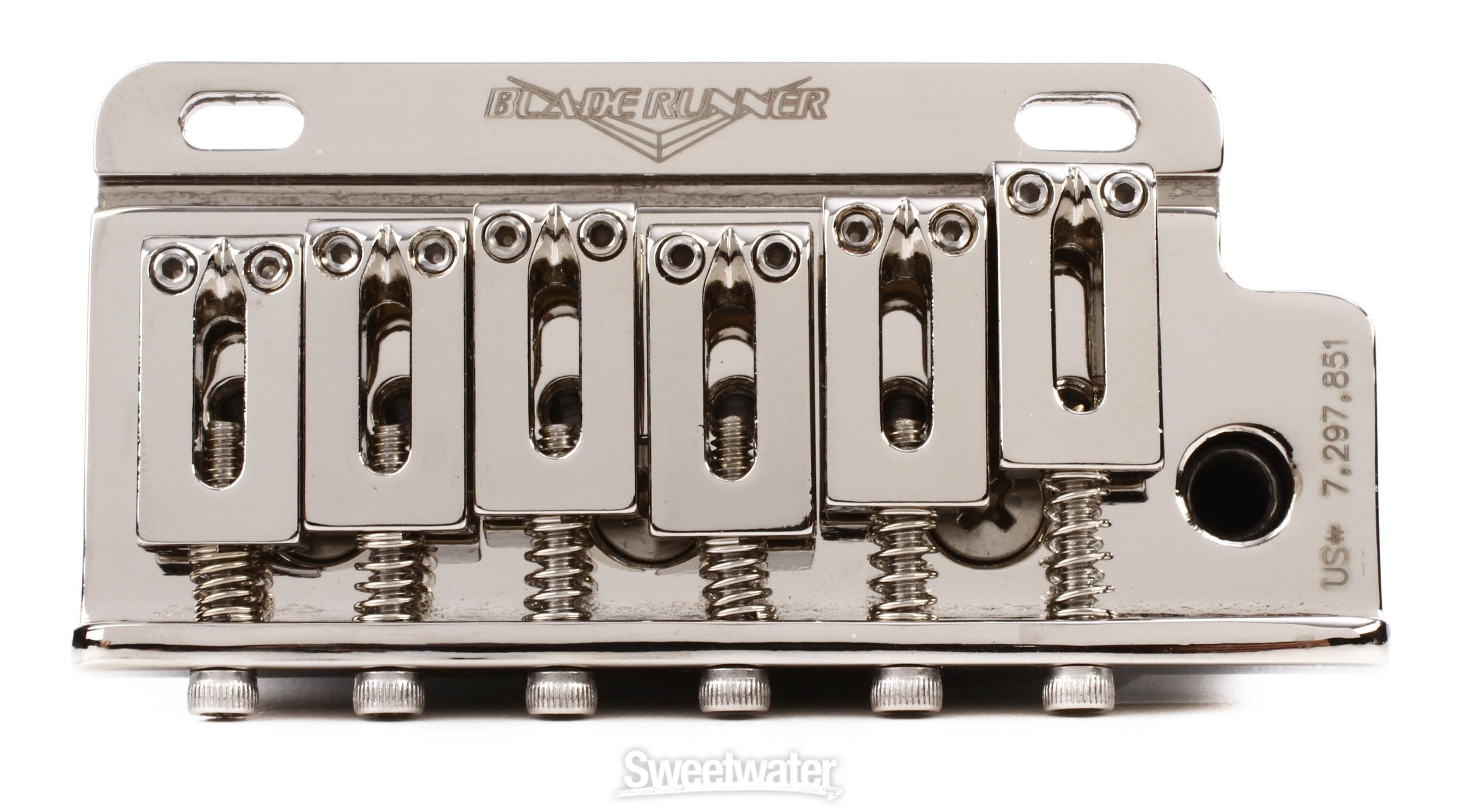 Super-Vee BladeRunner Bridge Kit - 2-point, Nickel Finish | Sweetwater