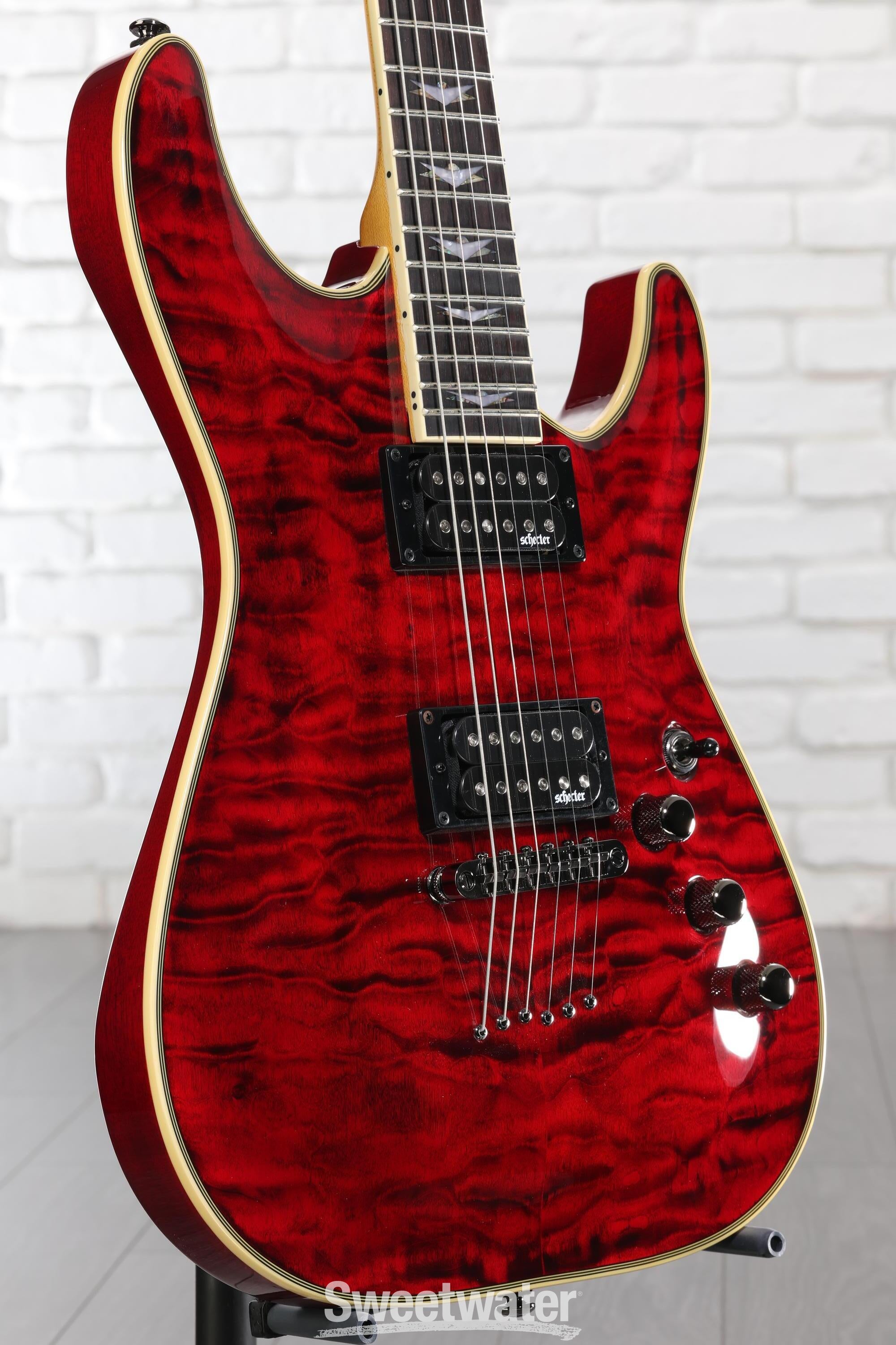 Schecter Omen Extreme-6 Electric Guitar - Black Cherry | Sweetwater