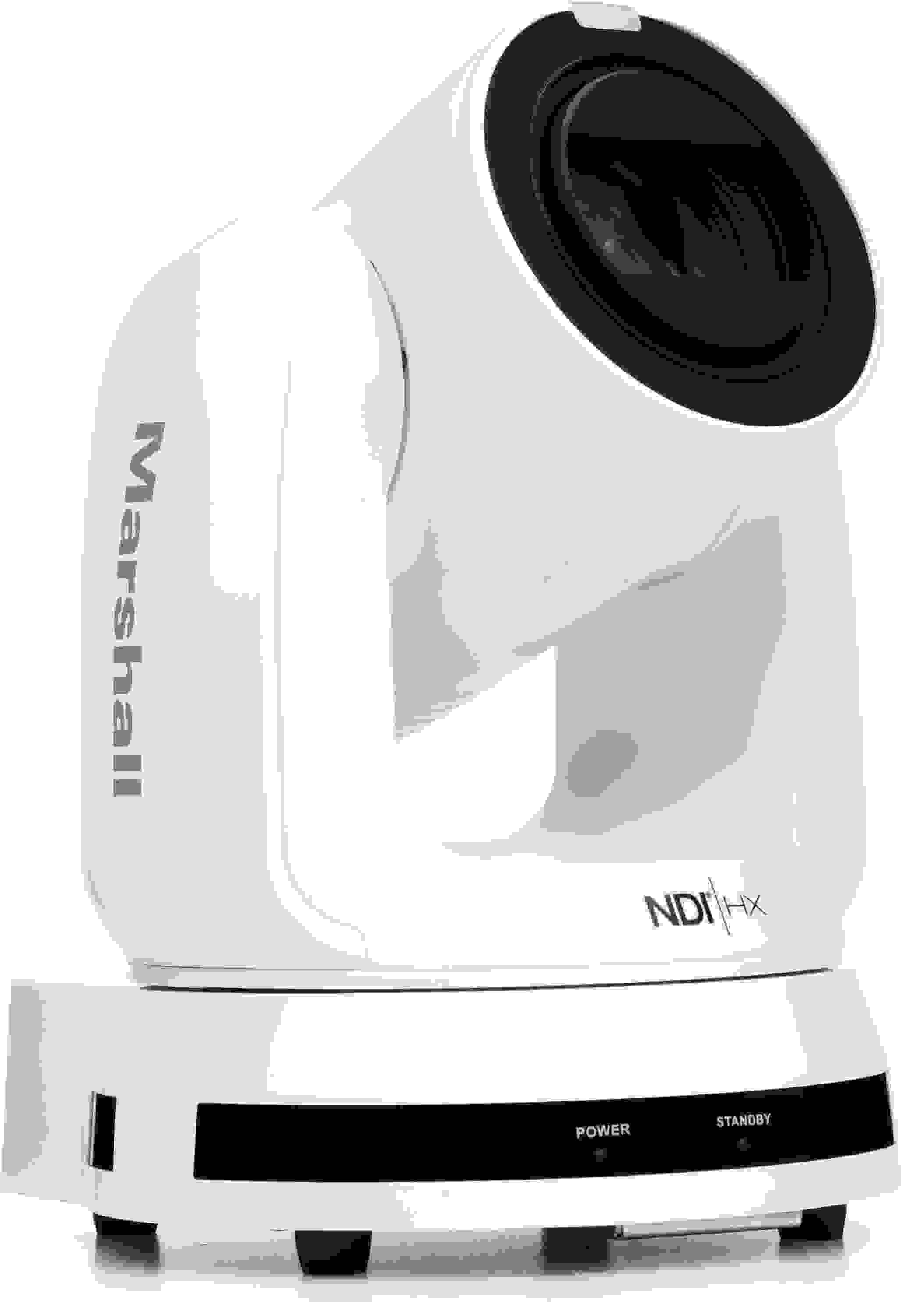Marshall Electronics CV730-ND3W 30x UHD60 NDI|HX3 PTZ Camera - White