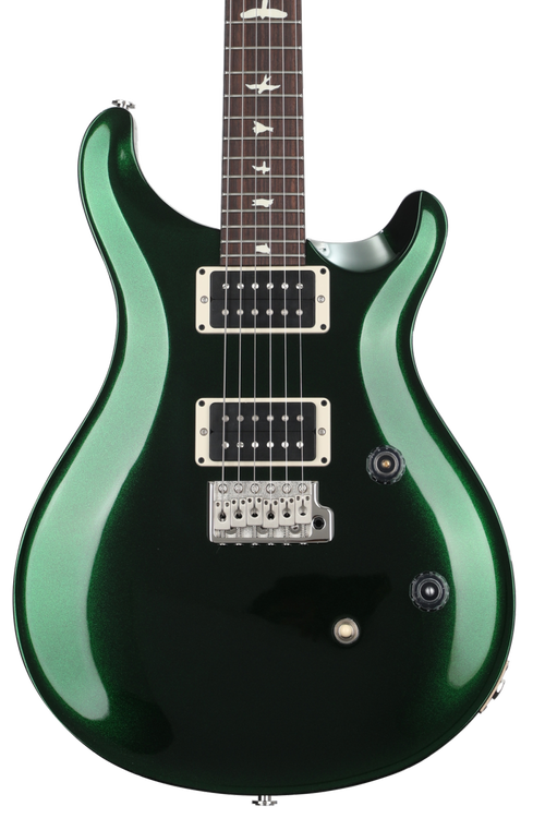 ギター PRS custom24 Emerald PRS Custom 24-08 Emerald Smokeburst 10 Top - Willcutt Guitars