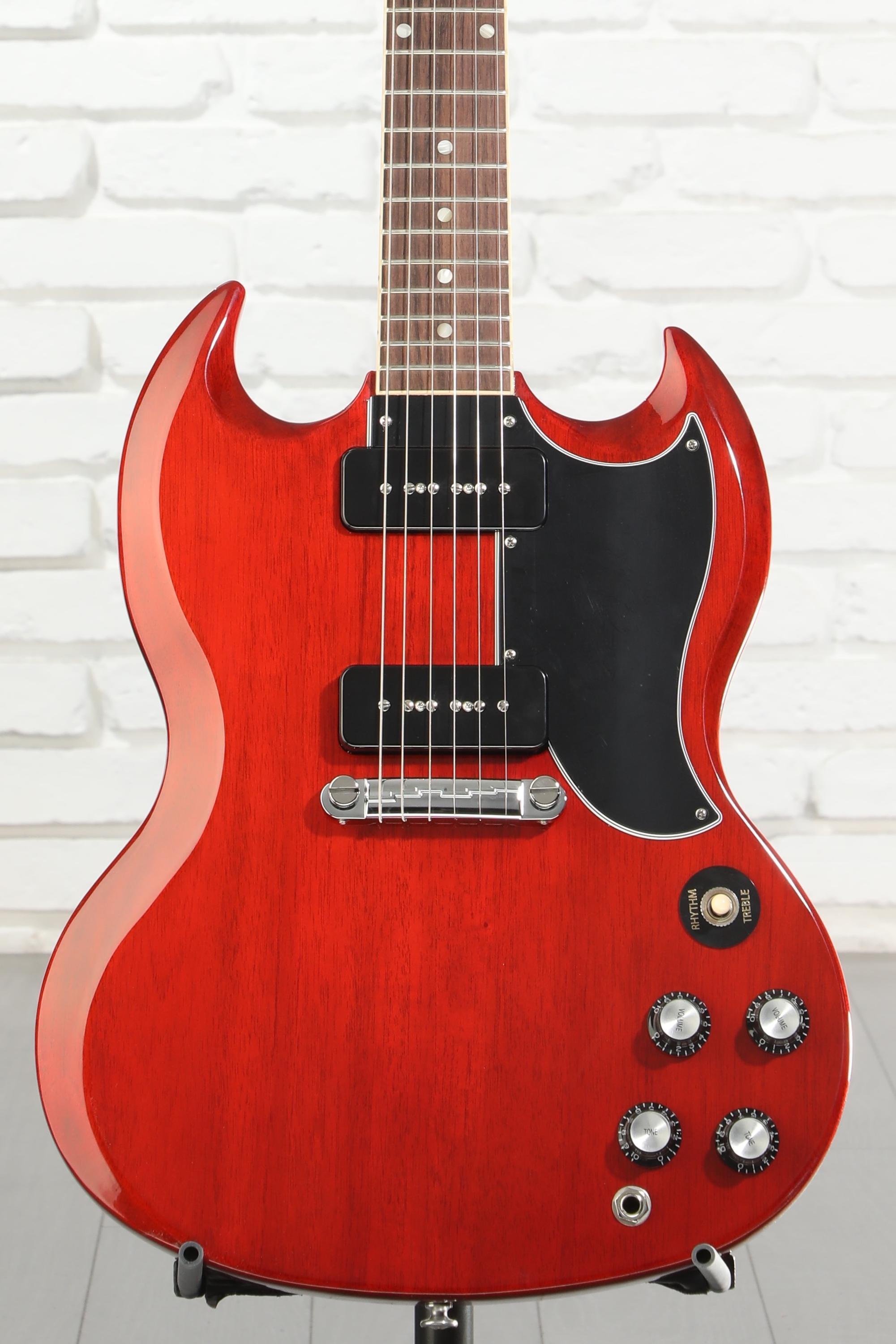 ギブソンSG Gibson SG Standard '61 Sideways Vibrola Vintage Cherry (SN