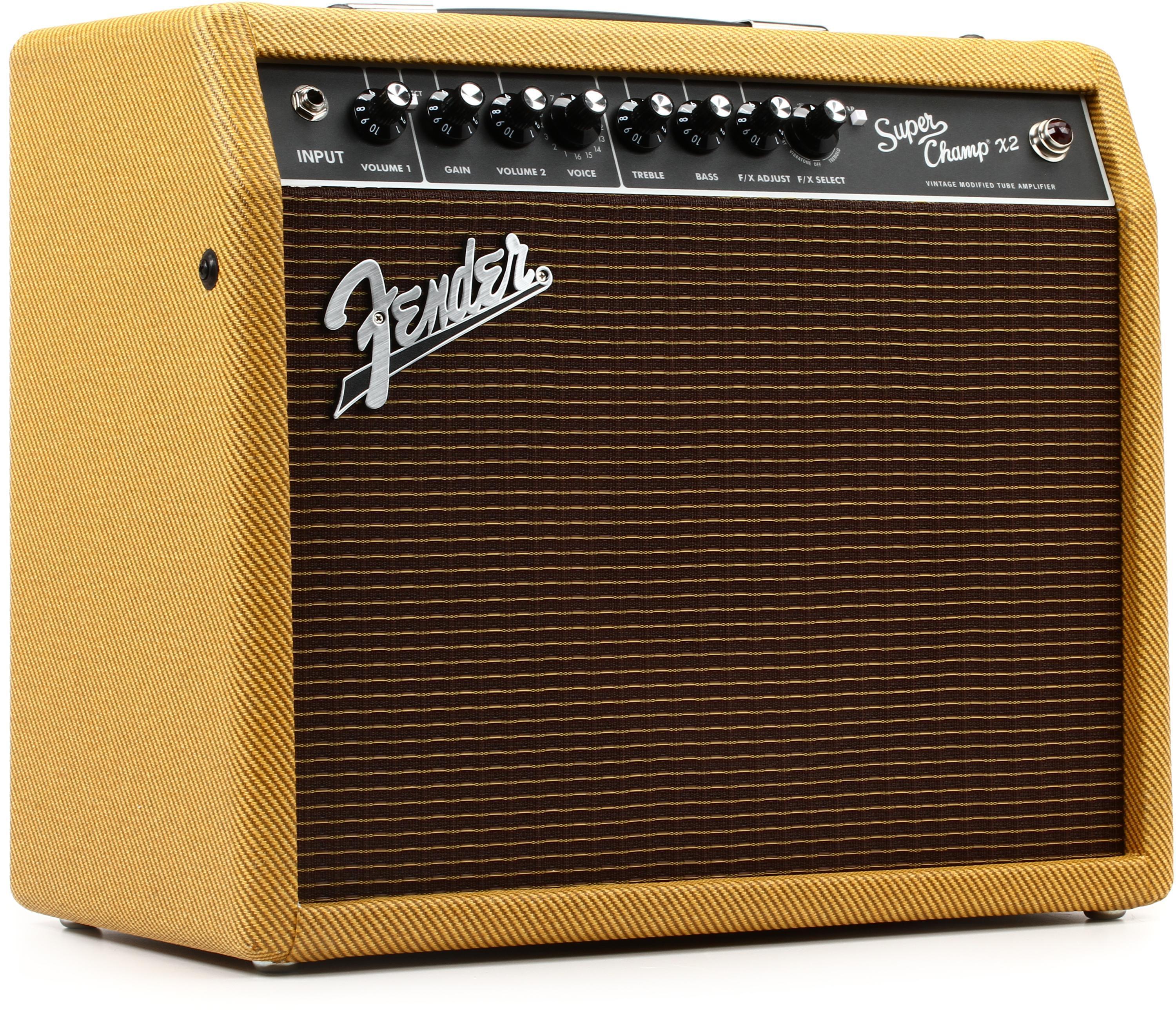 Fender super deals champ xd tubes