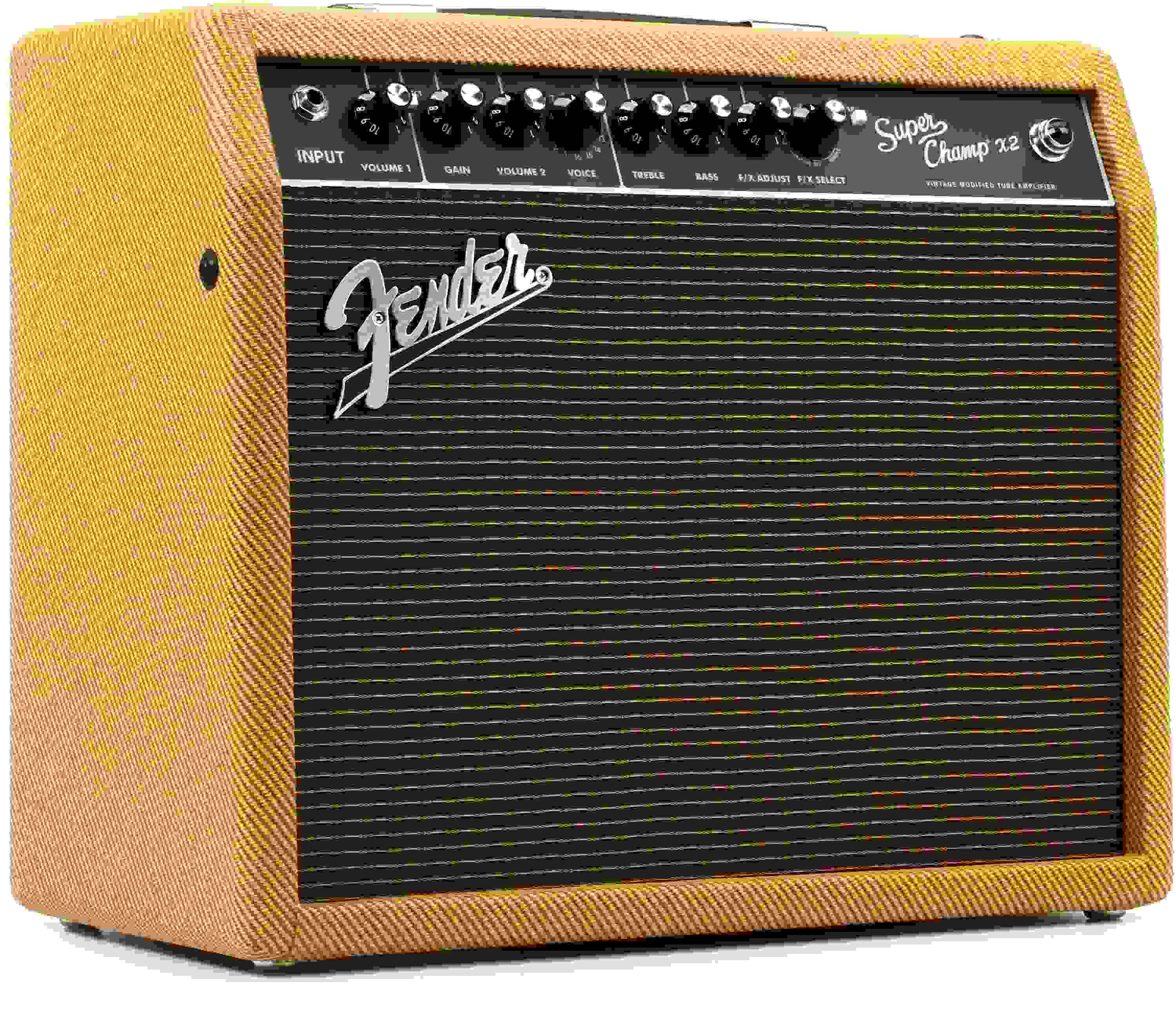 Fender Super Champ X2 1x10" 15watt Tube Combo Amp Lacquered Tweed Sweetwater Exclusive Reviews