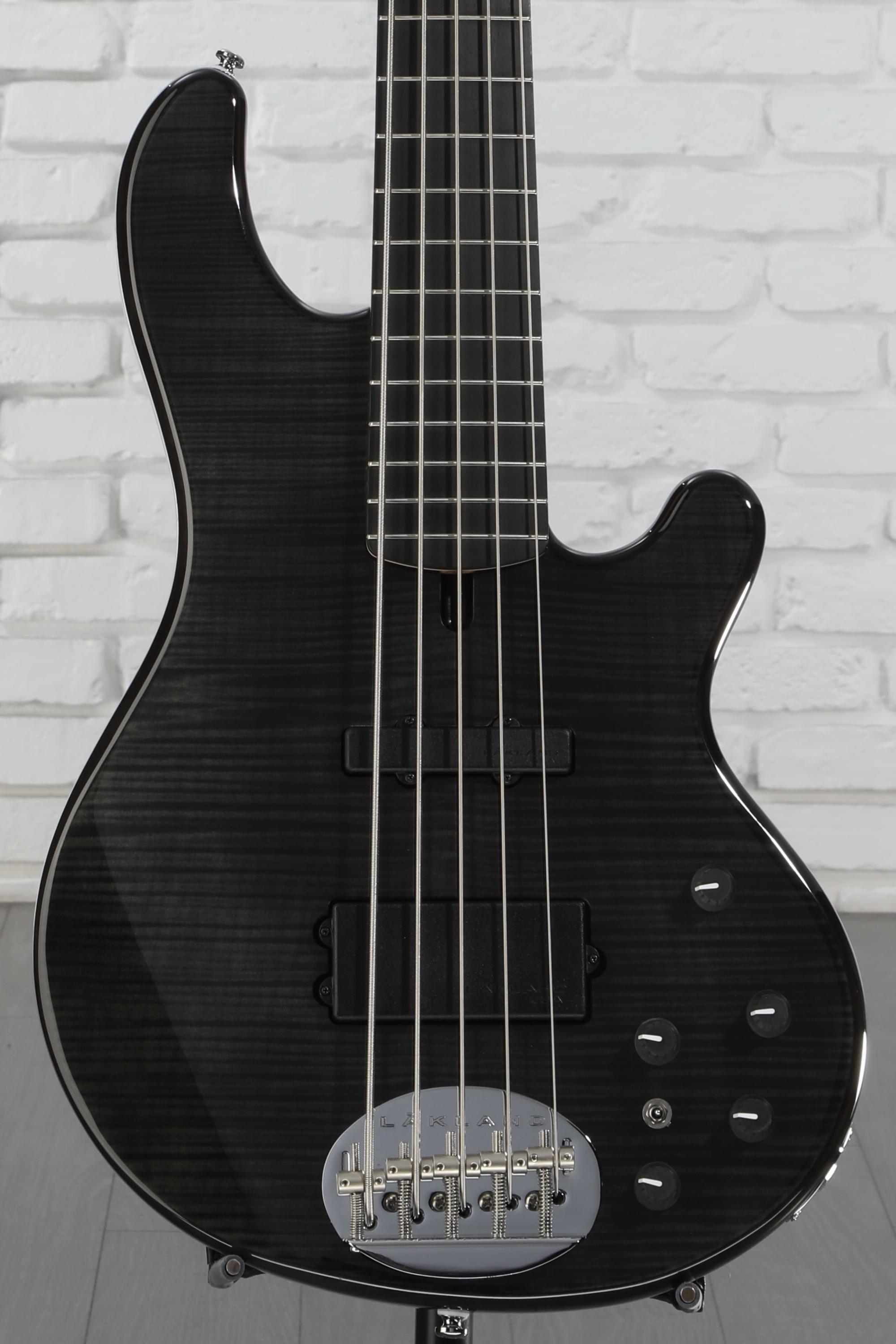 美品　liten Dramatic Skants ブラック　2号 Lakland Basses Skyline 55-02 Custom 'Black Sparkle' - Bass