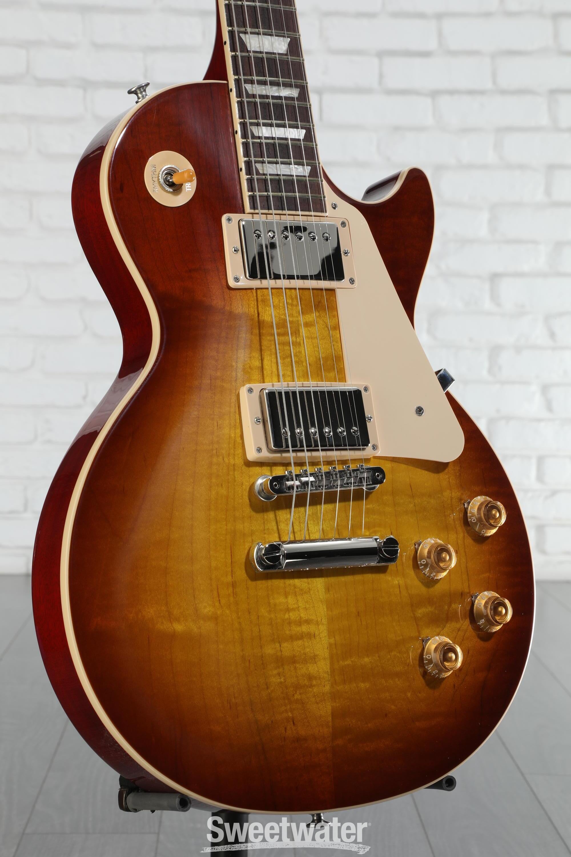 Gibson Les Paul Standard '50s AAA Top Electric Guitar - Iced Tea