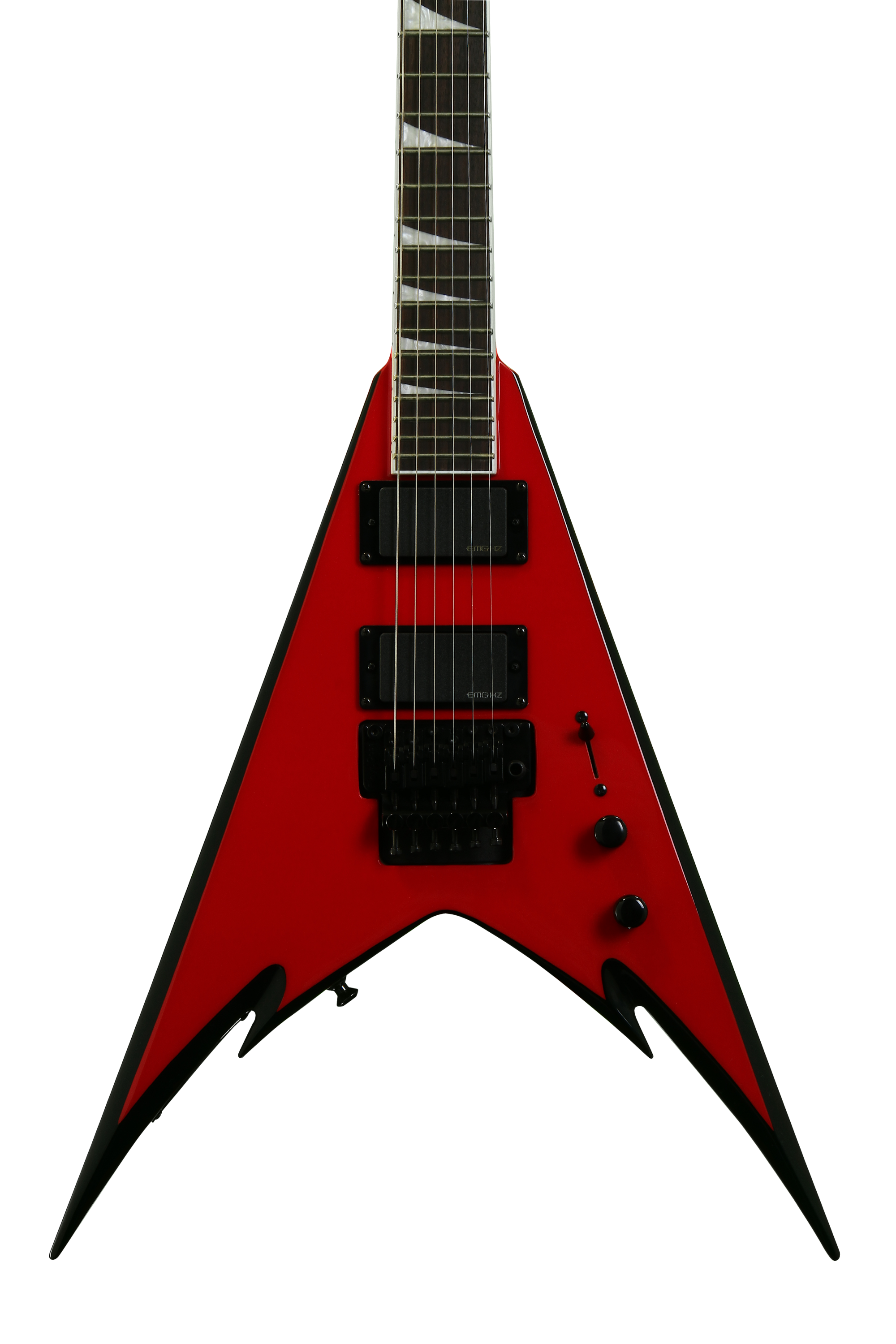 Jackson PDX-2 Demmelition King V - Red with Black Bevels | Sweetwater