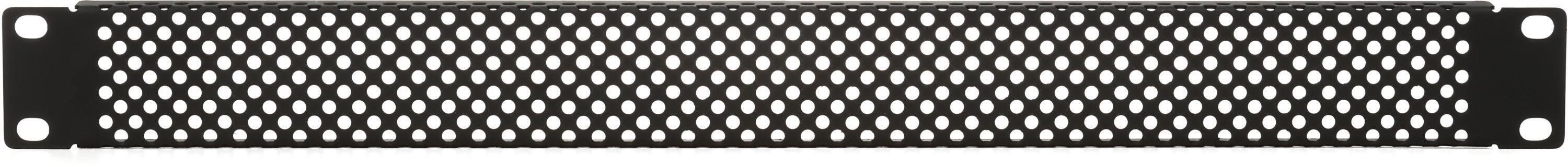 Photo of Gator GRW-PNLPRF1 Perforated Flanged Rack Panel - 1U