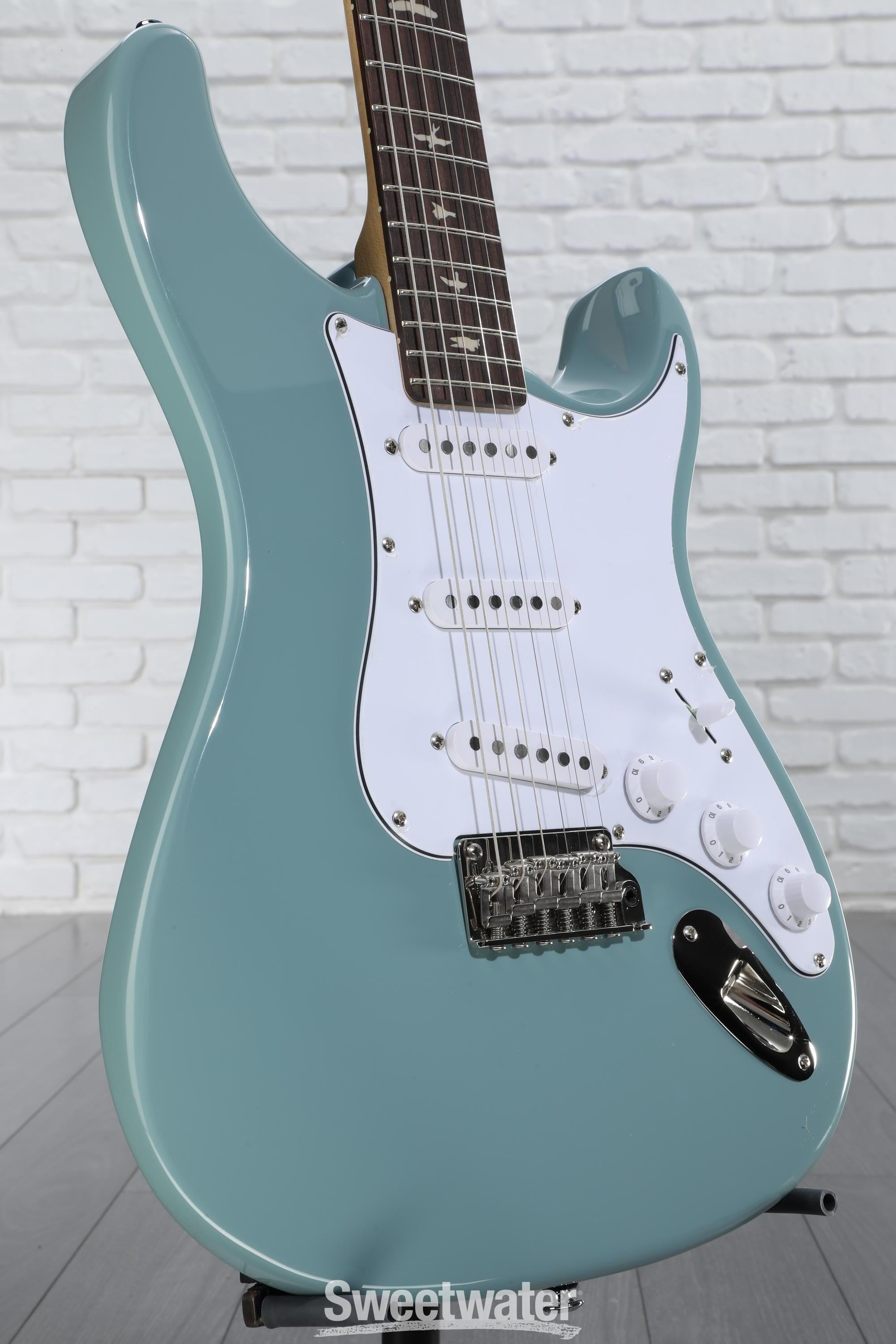 【美品】PRS SE Silver Sky Stone Blue PRS SE Silver Sky, Stone Blue at Gear4music