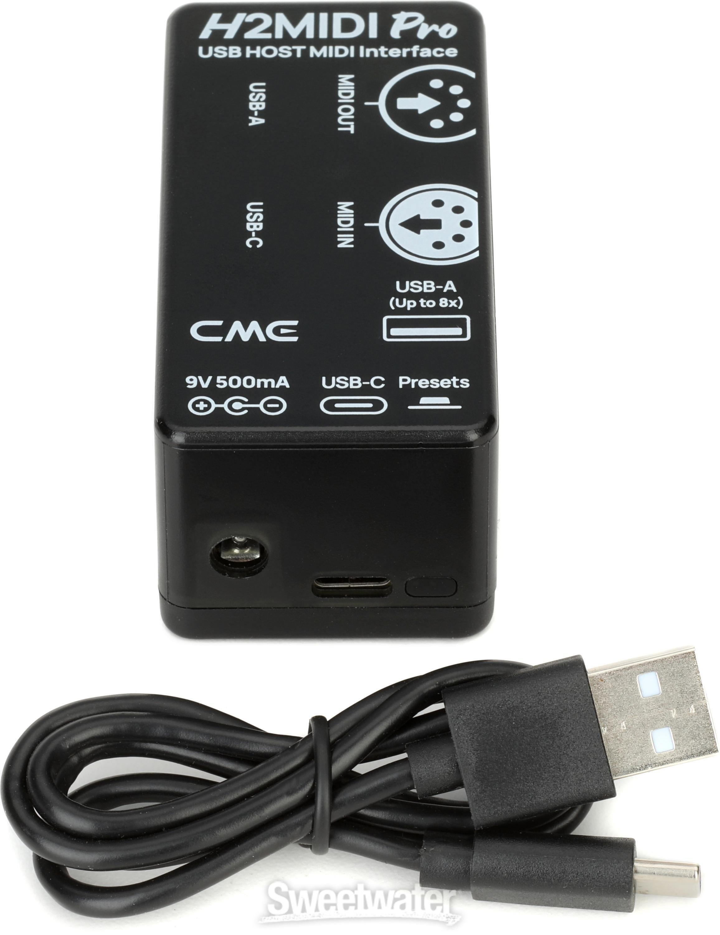CME Pro H2MIDI Pro MIDI Interface | Sweetwater