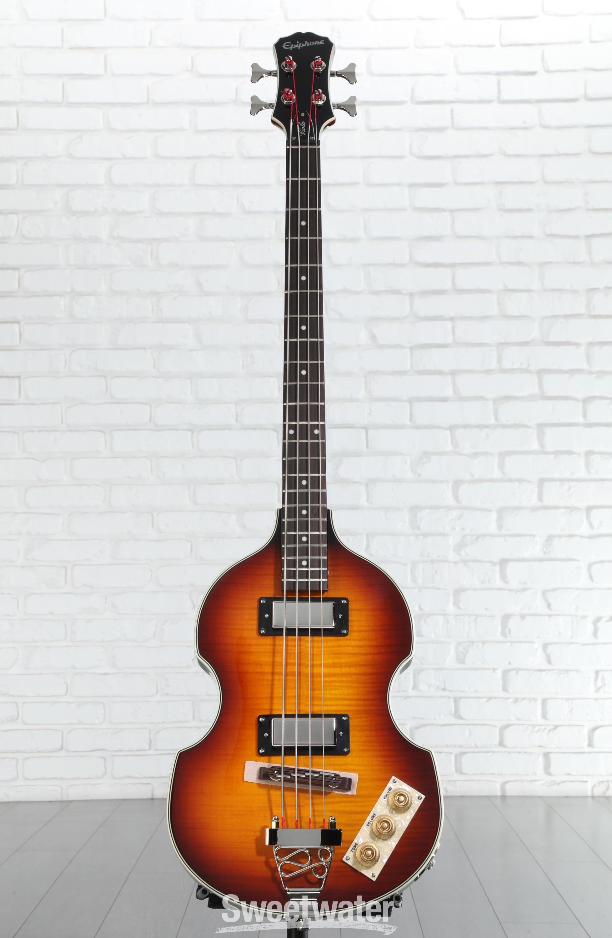Epiphone Viola Bass - Vintage Sunburst | Sweetwater