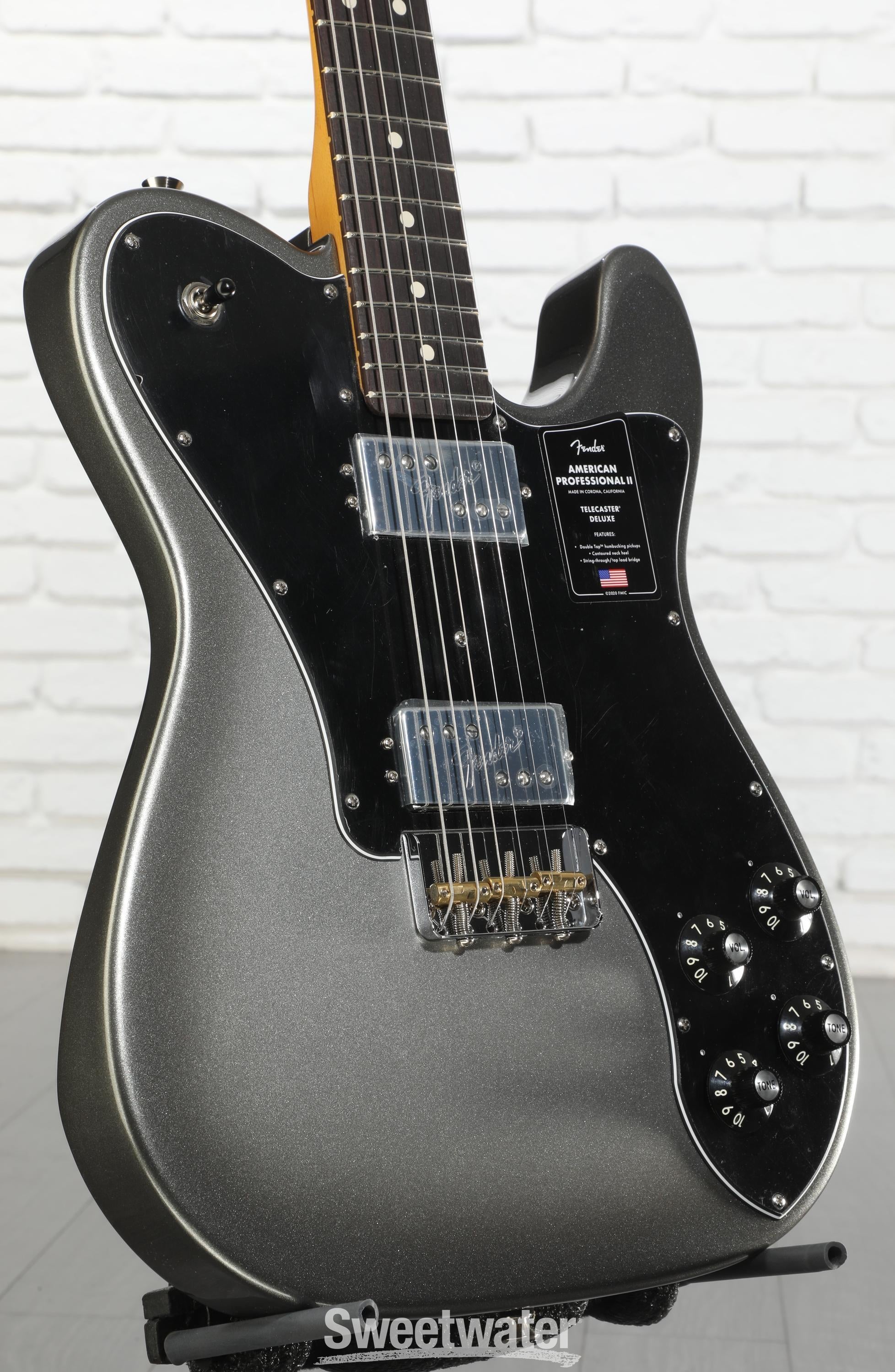 Fender American Professional II Telecaster Deluxe - Mercury with