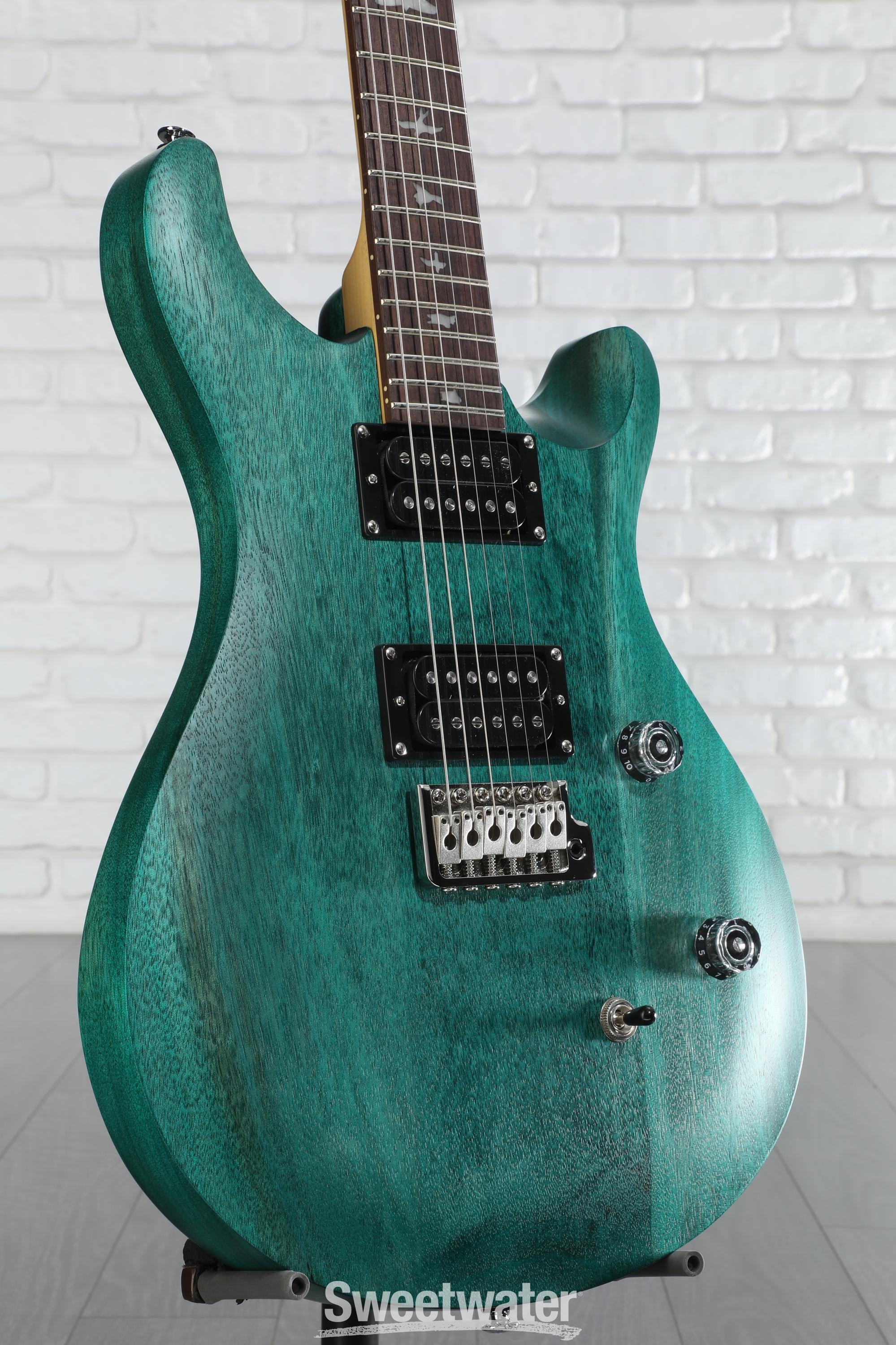 PRS SE CE 24 Standard Satin Electric Guitar - Turquoise