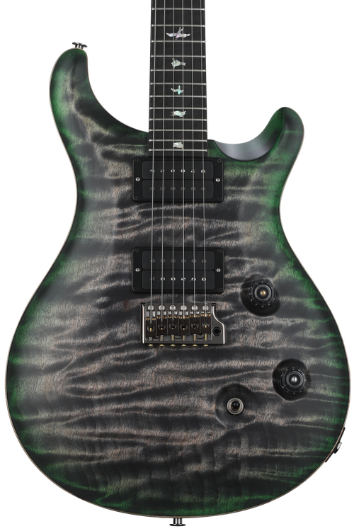 PRS Wood Library Custom 24 Electric Guitar - Satin Charcoal Jade