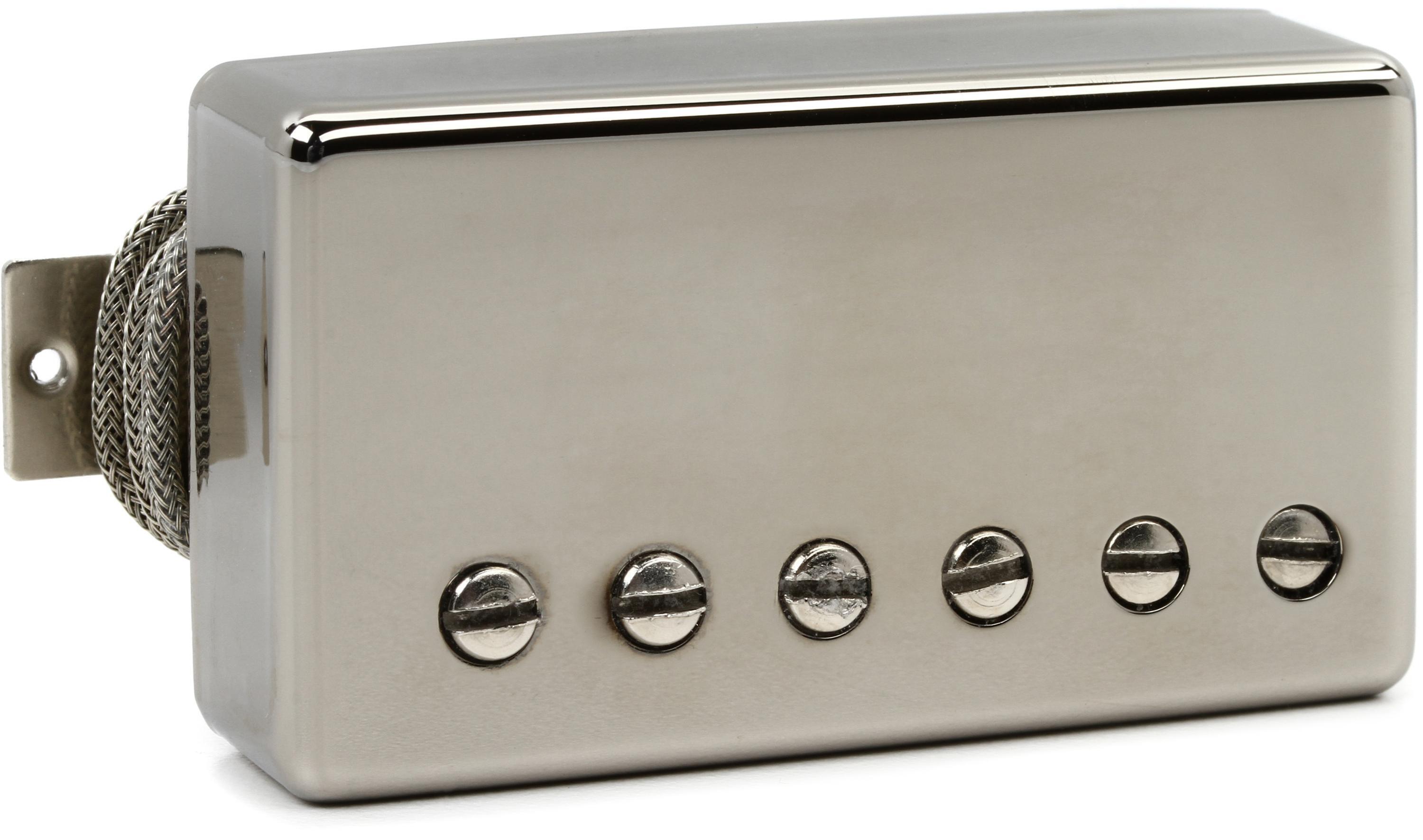 Gibson Accessories '57 Classic Plus Bridge 2-conductor Pickup - Nickel  Reviews | Sweetwater