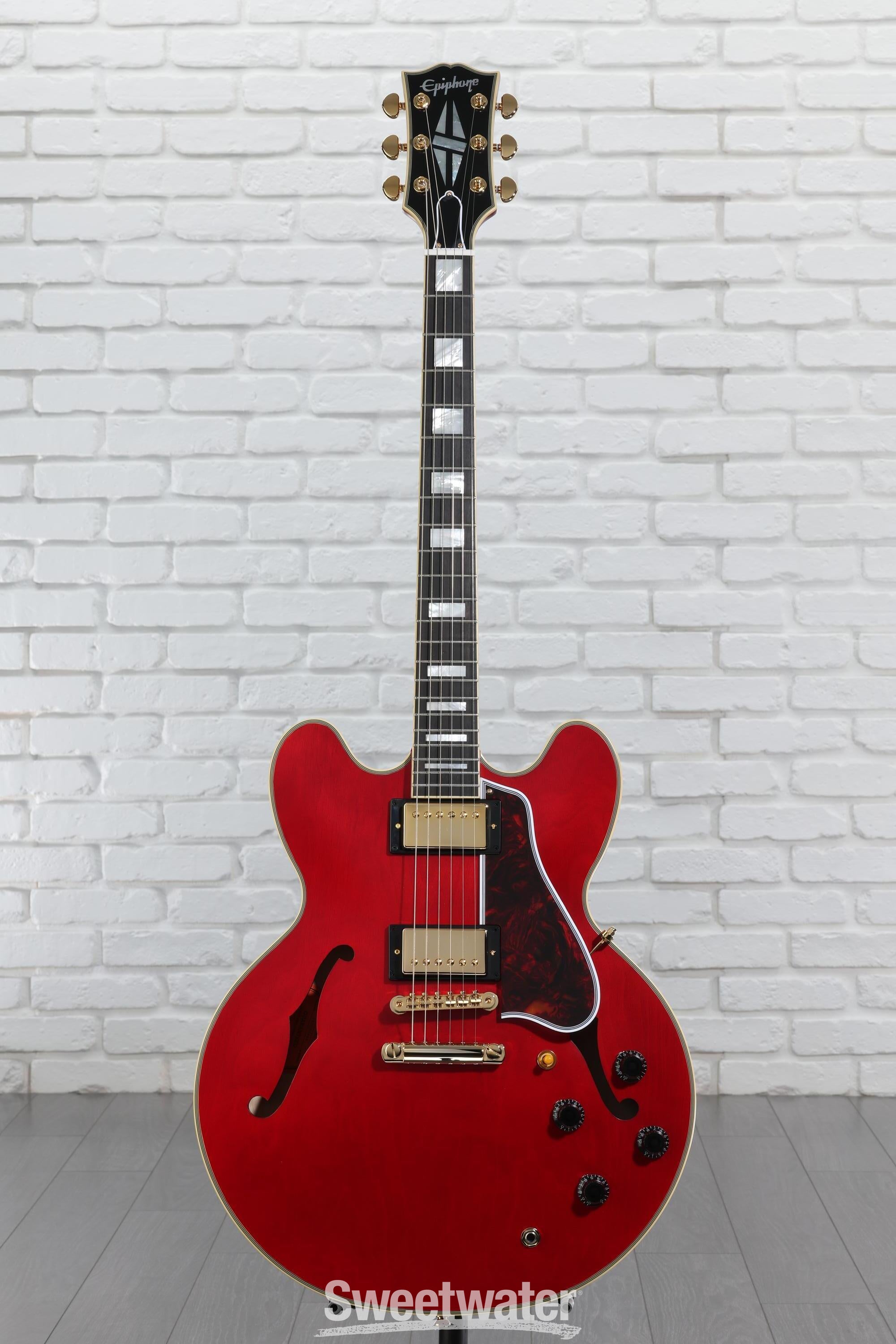 【最終】Epiphone es-355 エピフォン　セミアコ　チェリーレッド Epiphone A Stunning Recreation of the Top-of-the-Line ES